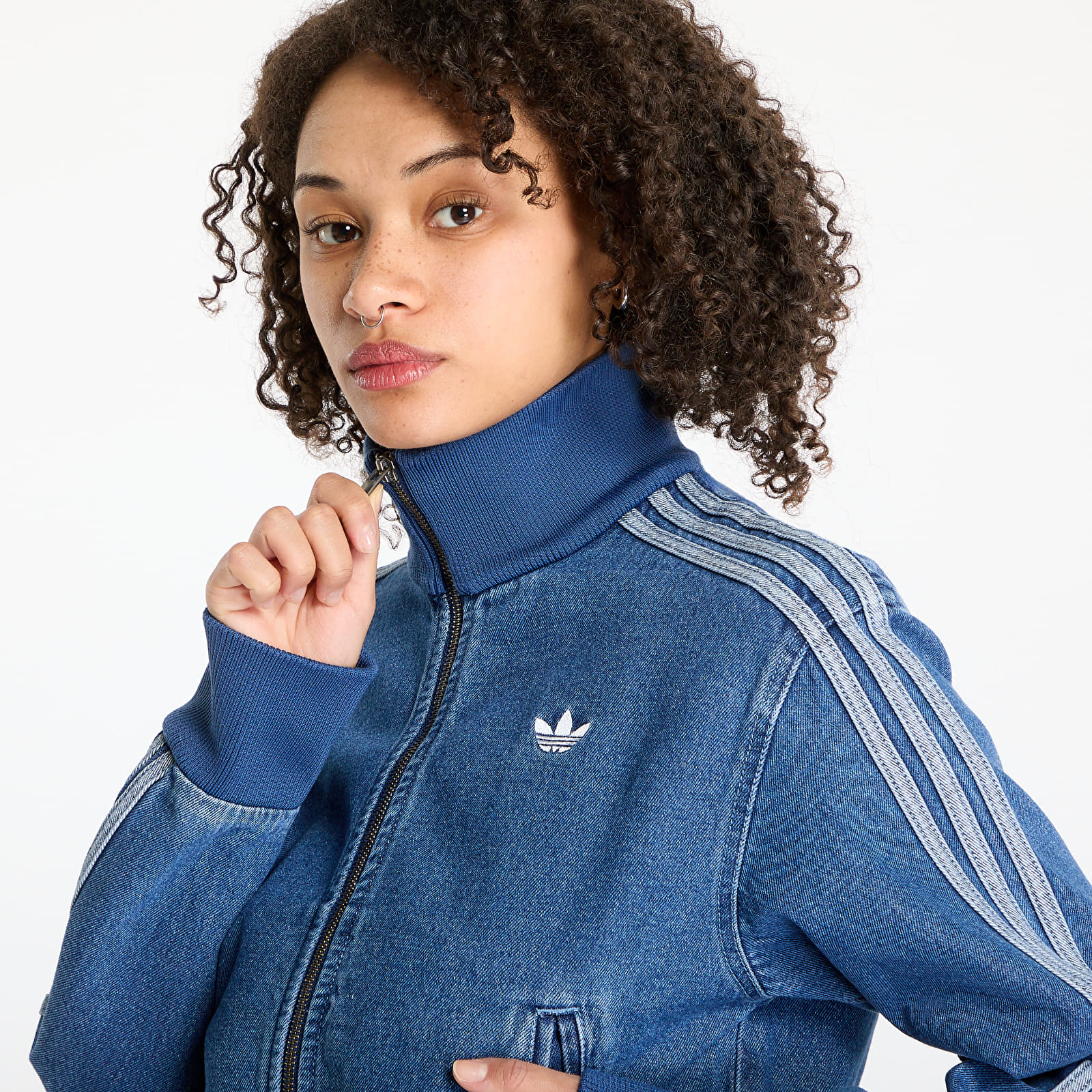 Jakne adidas Adicolor Denim Track Top Blue/ Indigo Denim