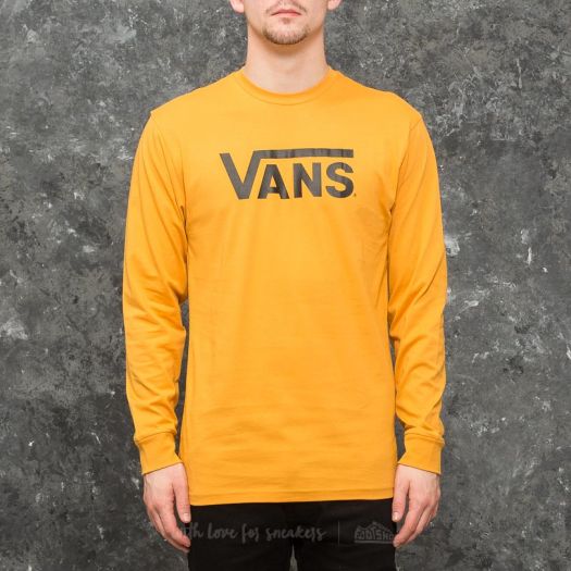 Yellow vans long sleeve shirt sales
