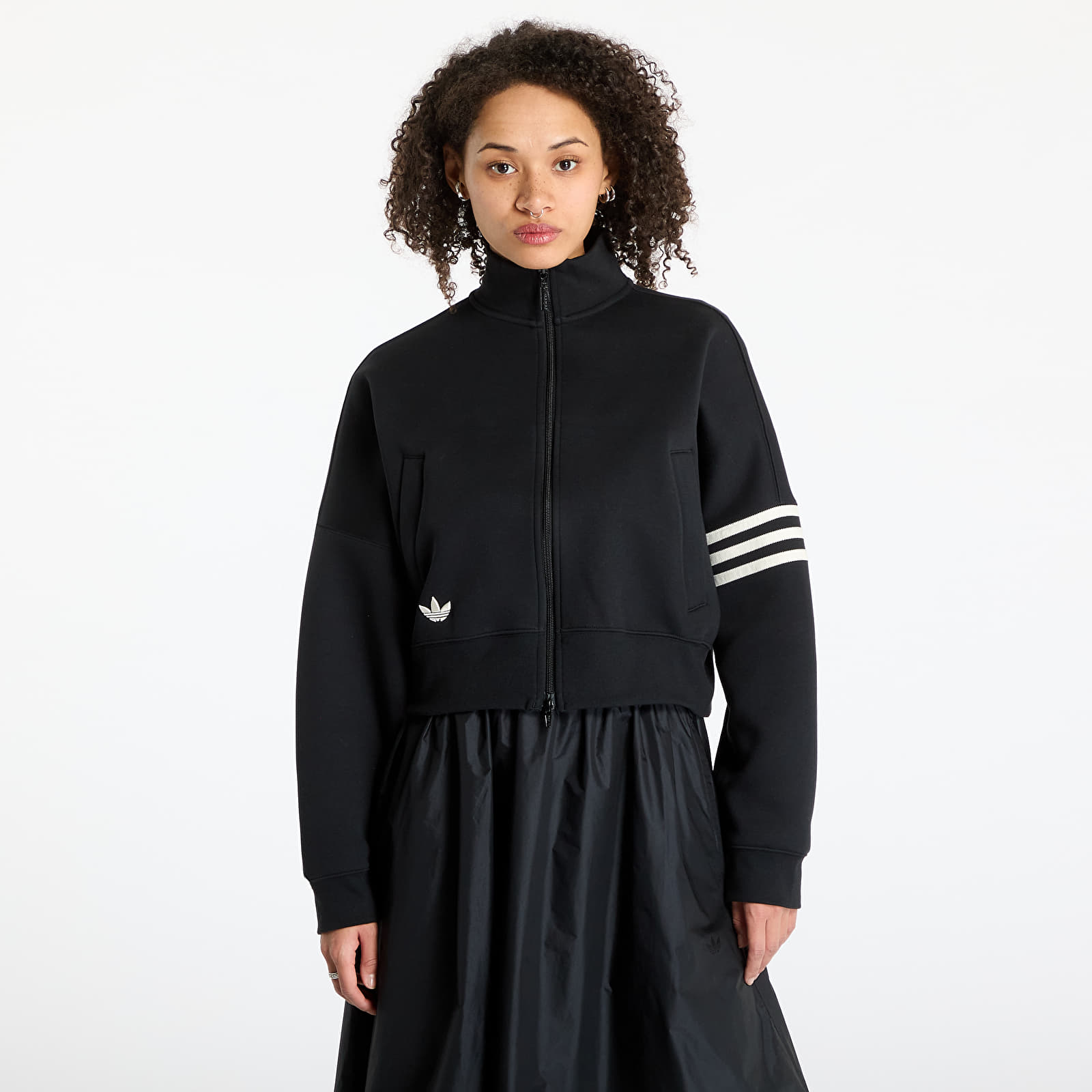 Hoodies and sweatshirts  adidas Neuclassics Track Top Black/ Cream White