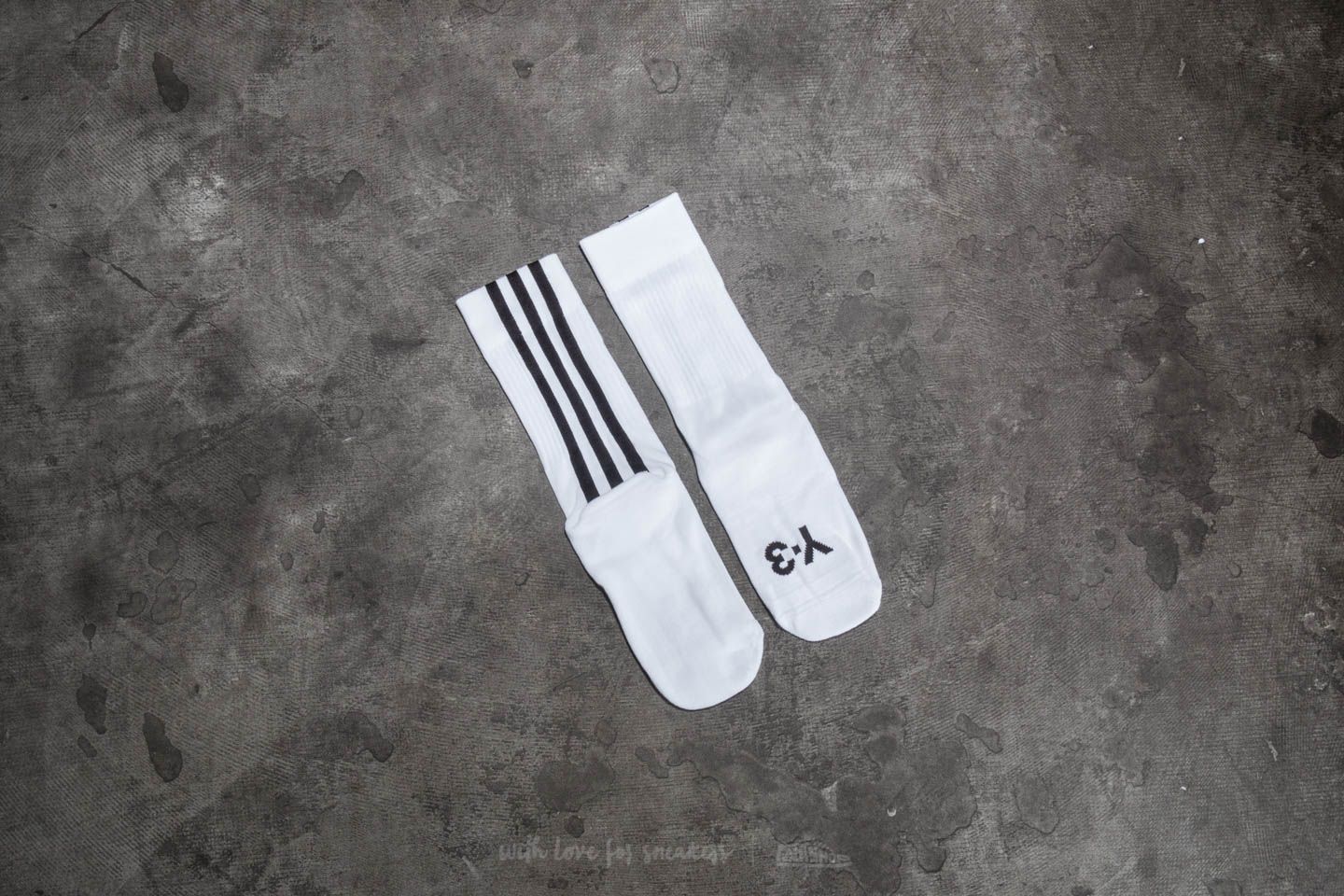 Skarpetki Y-3 Stripe Sock White