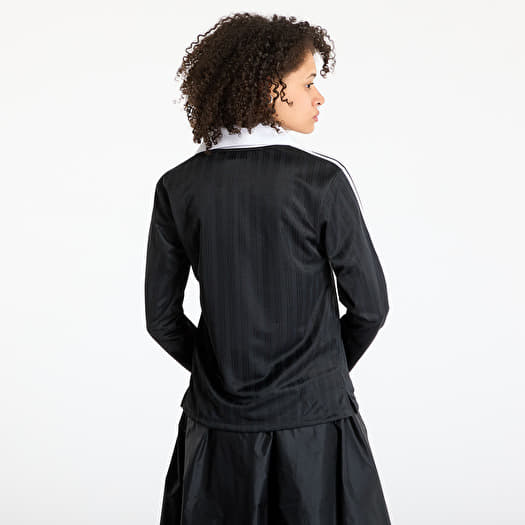 T-shirts adidas Adicolor Football Jacquard V-Neck Long Sleeve Tee