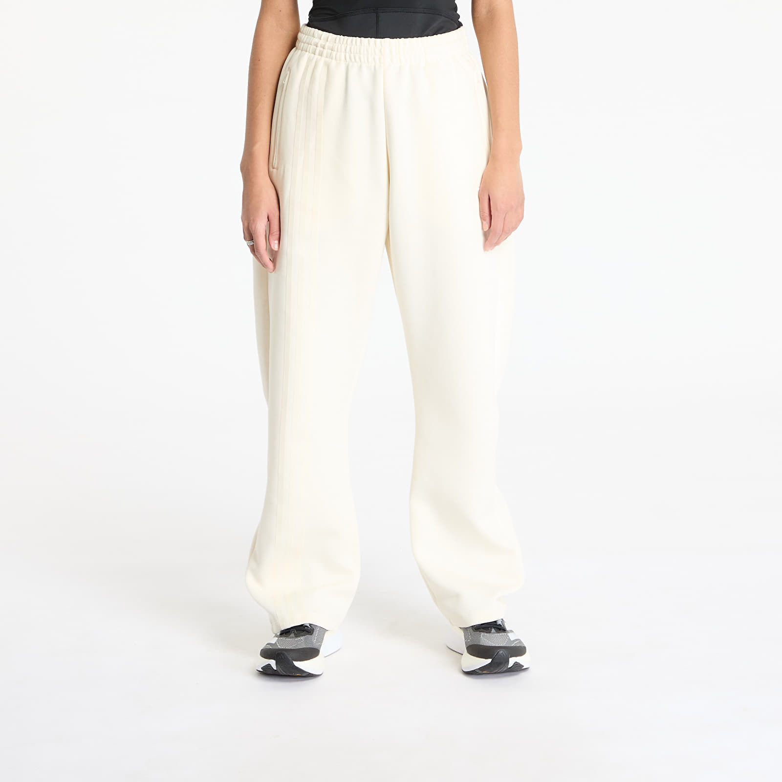 Jogger Pants adidas Oversized 3S Sweatpant Cream White