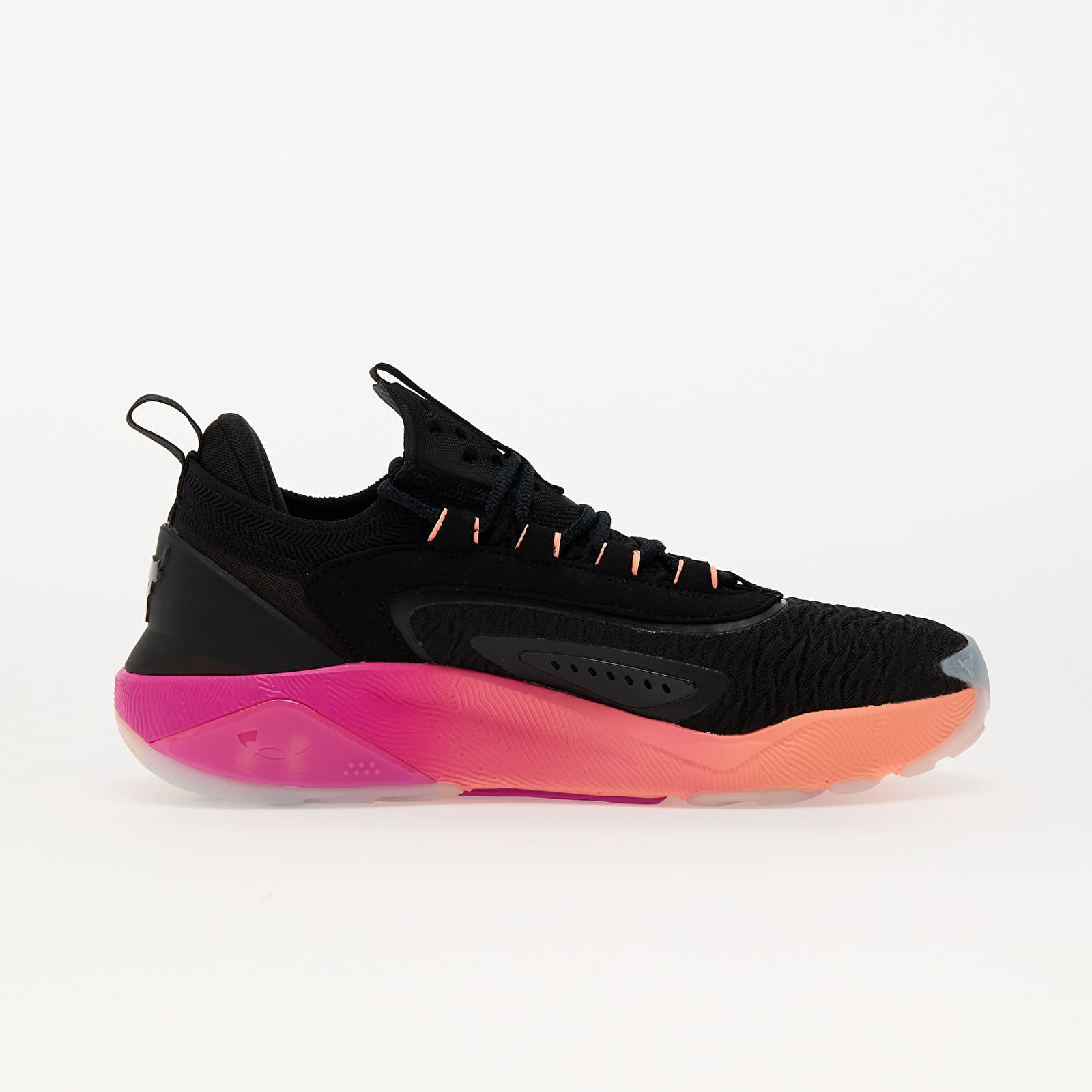 Men's shoes Under Armour Project Rock 7 Black/ Vivid Magenta/ Black