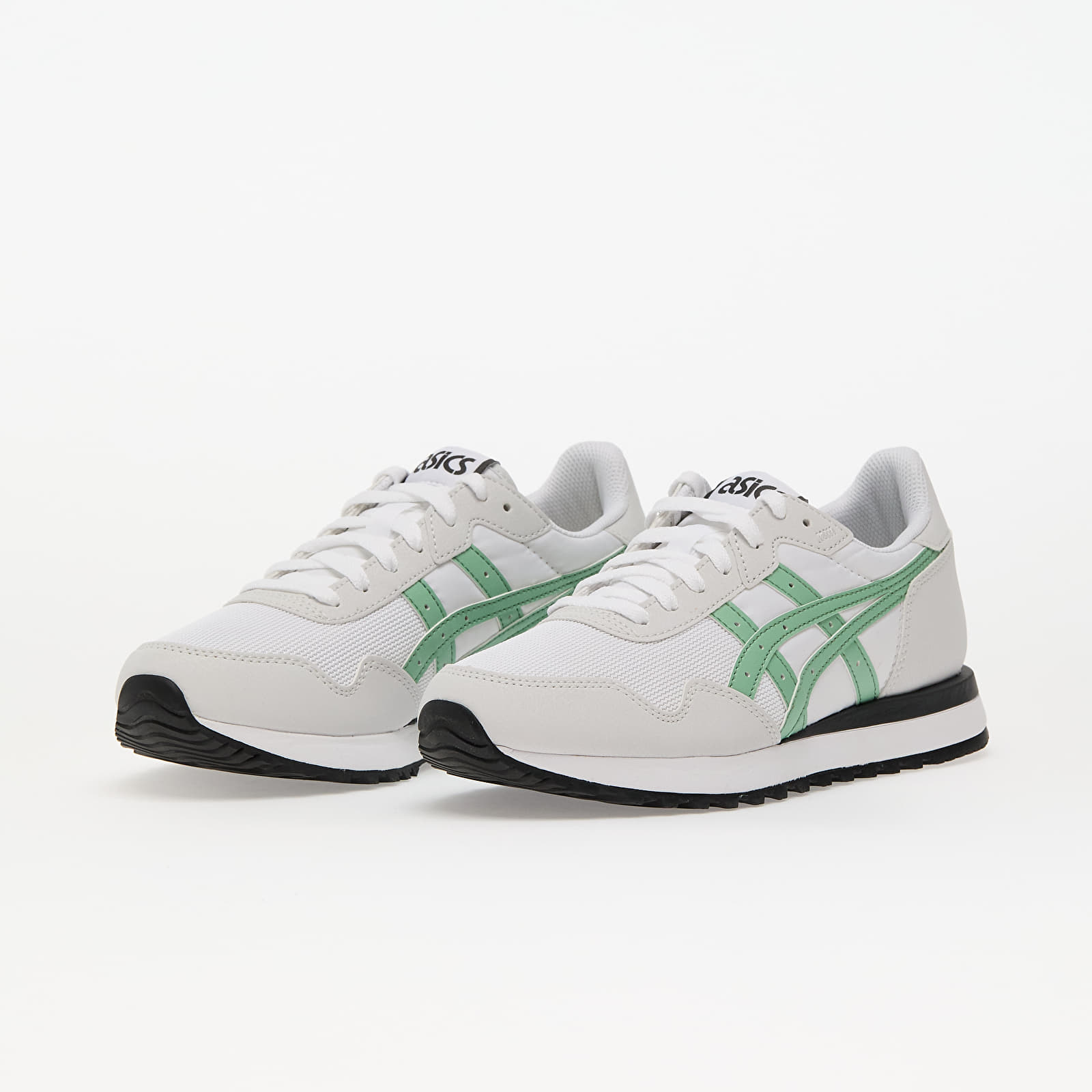 Férfi cipők Asics Tiger Runner Ii White/ Dark Mint