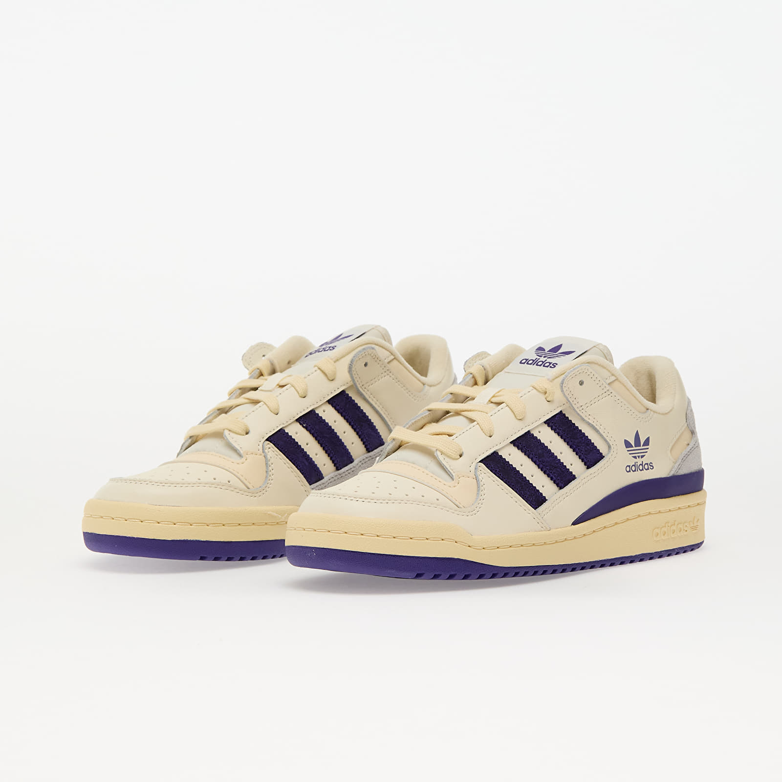 Férfi cipők adidas Forum Low Cl Crew White/ Core Purple/ Warm Van