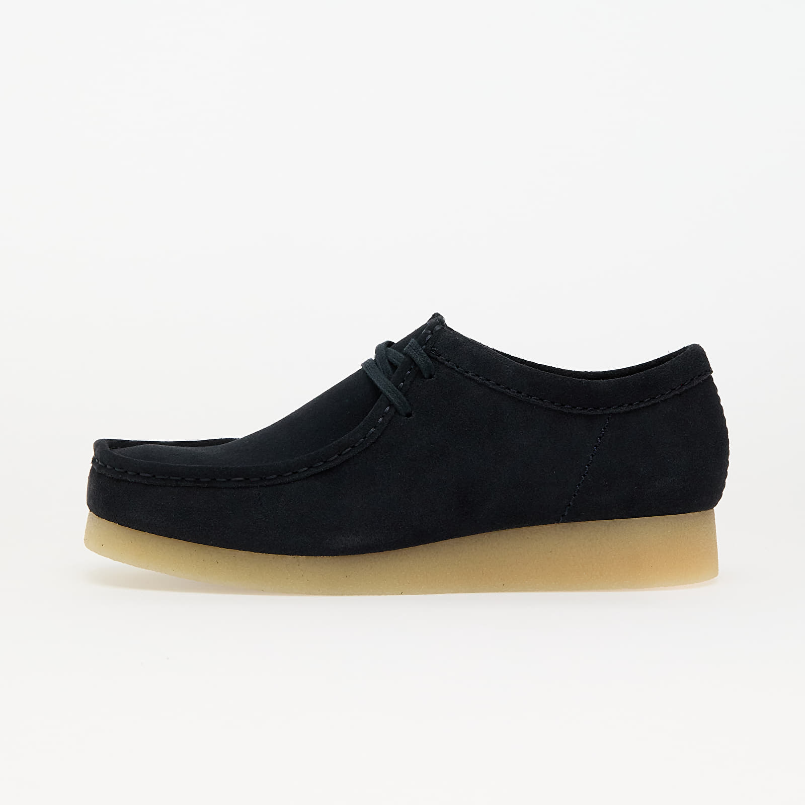 Férfi cipők Clarks Originals WallabeeEVO Navy Suede