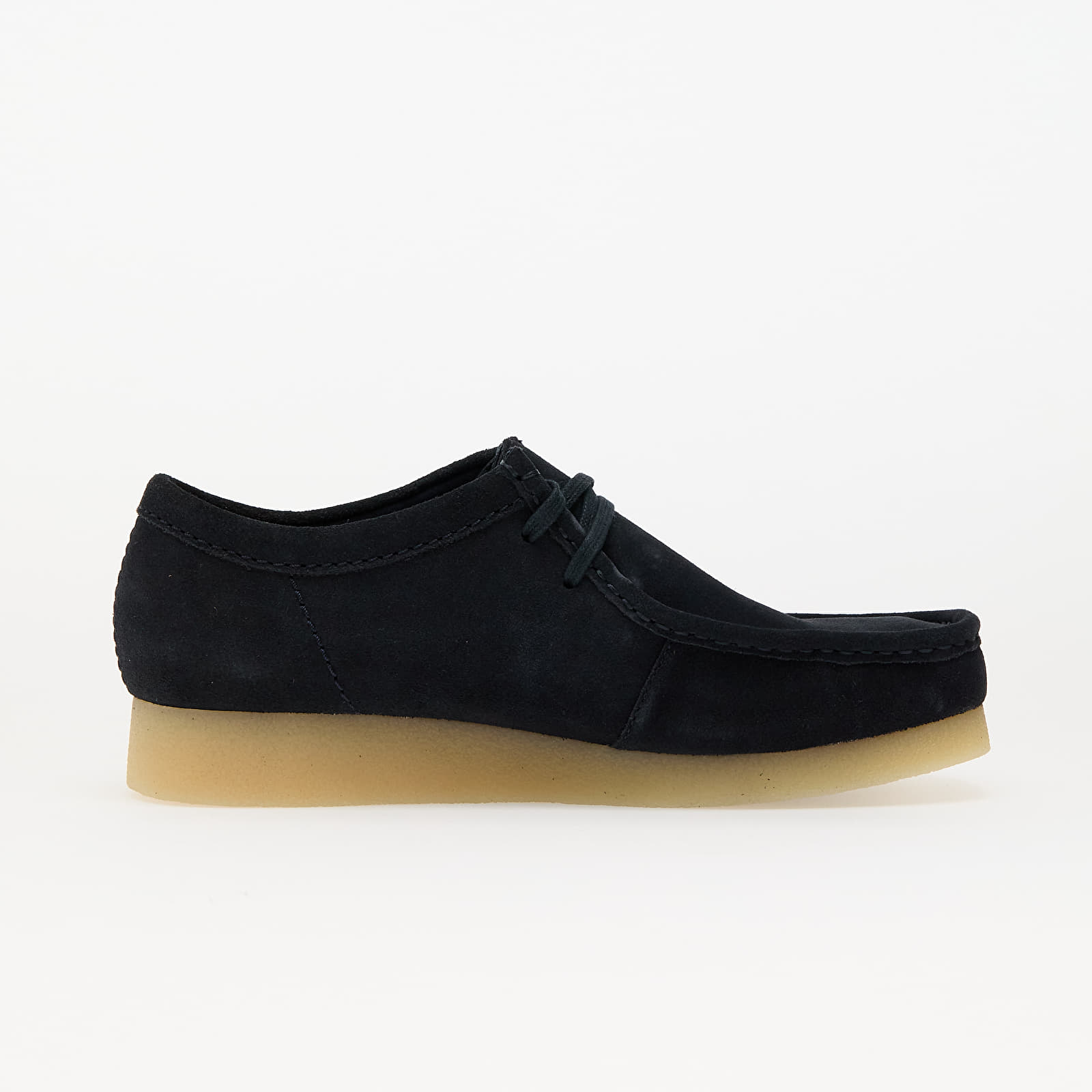 Férfi cipők Clarks Originals WallabeeEVO Navy Suede