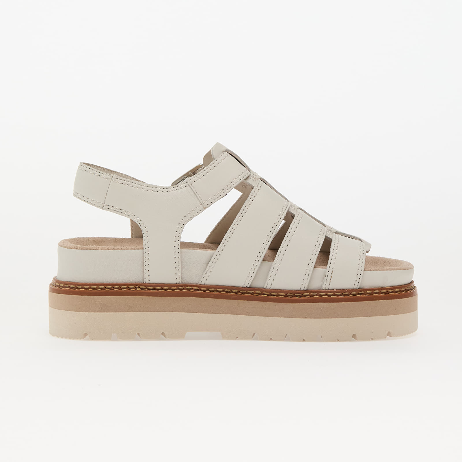 Дамски кецове и обувки Clarks Orianna Twist Off White Lea