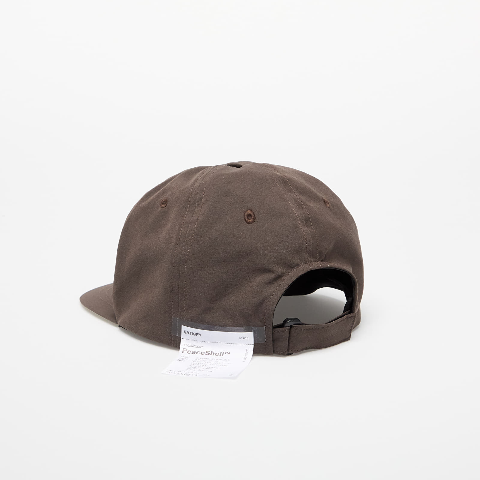 Cappelli Satisfy PeaceShell 5 Panel Pinch Cap Brown