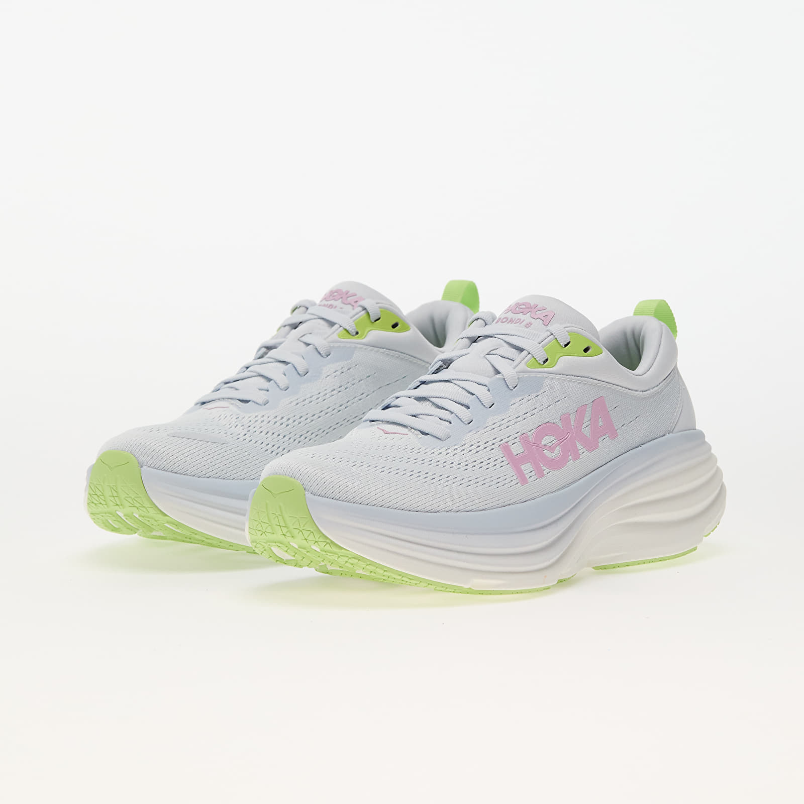 Női cipők Hoka® W Bondi 8 Sea Ice/ Pink Twilight
