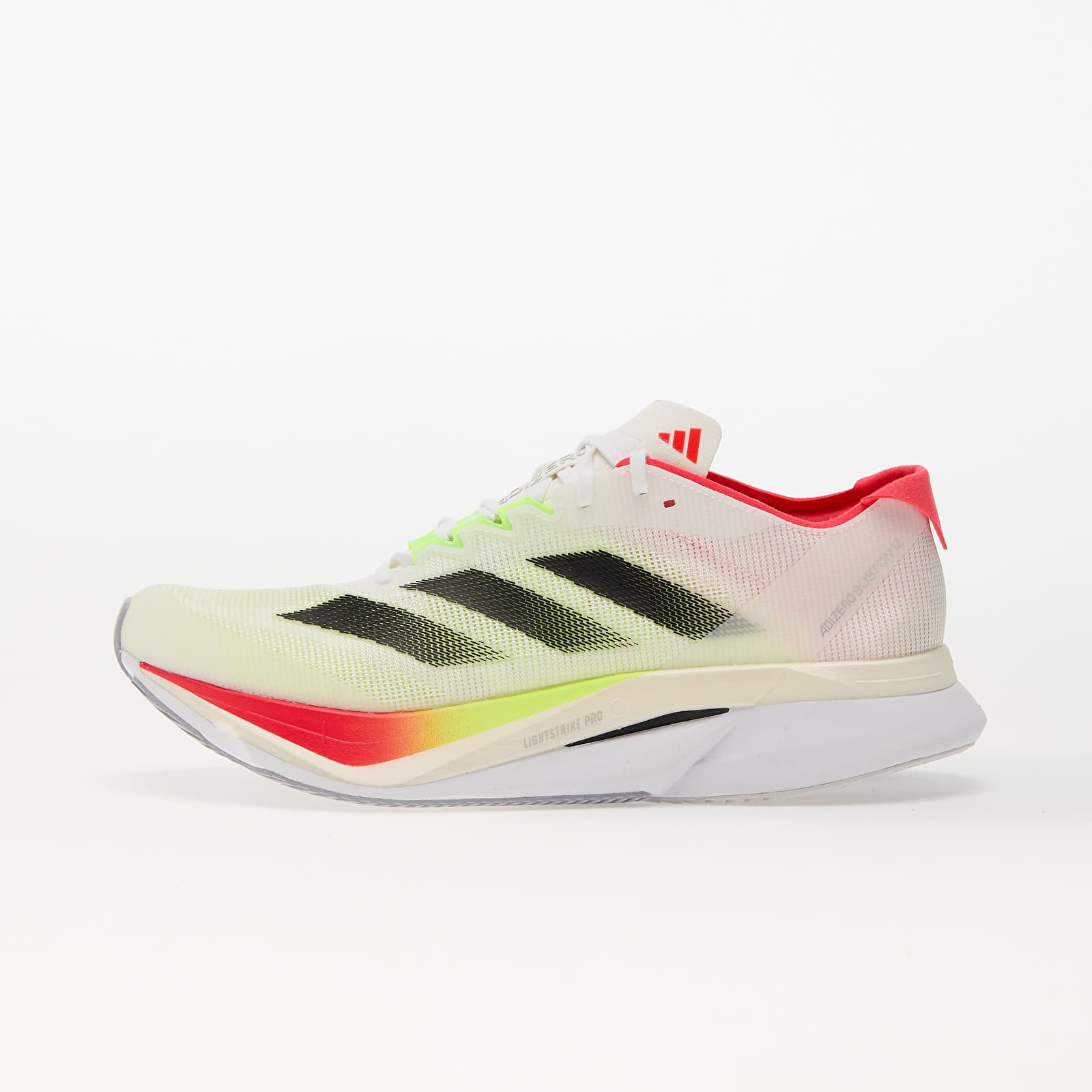 Încălțăminte și sneakerși pentru bărbați adidas Adizero Boston 12 M Ftwr White/ Core Black/ Lucid Red