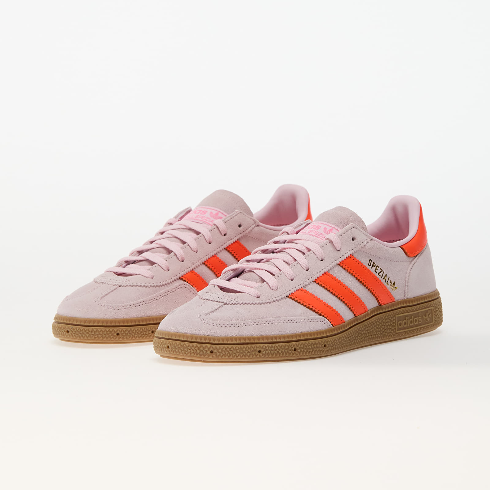 Frauen adidas Handball Spezial W Clear Pink/ Solar Orange/ Gum4