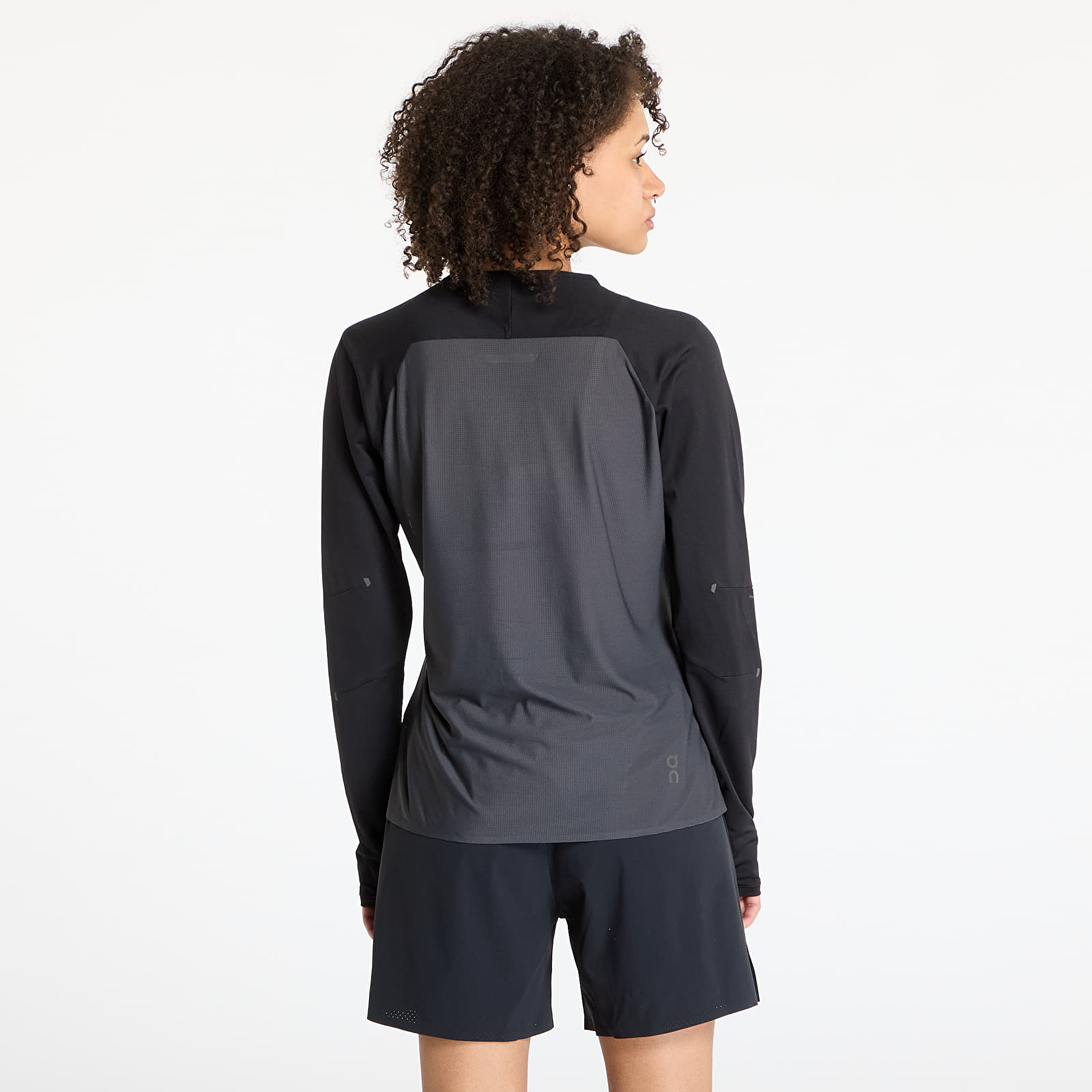 T-shirts On Performance Long Sleeve Tee Black/ Eclipse