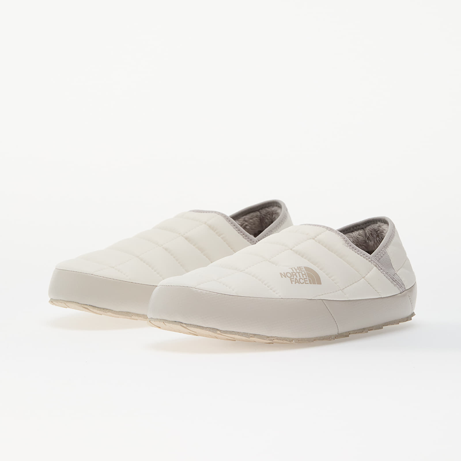 Dámské tenisky a boty The North Face W Thermoball Traction Mule V Gardenia White/ Silver Grey