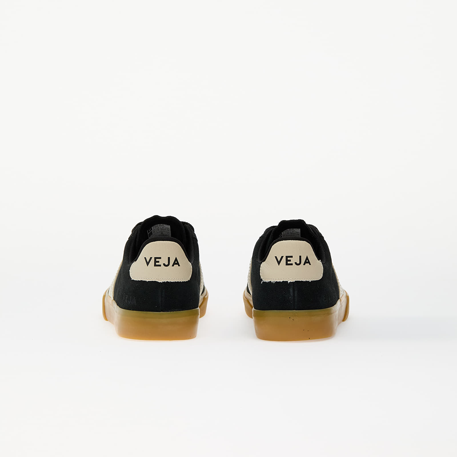 Shoes Veja Campo Bold Suede Black Pierre