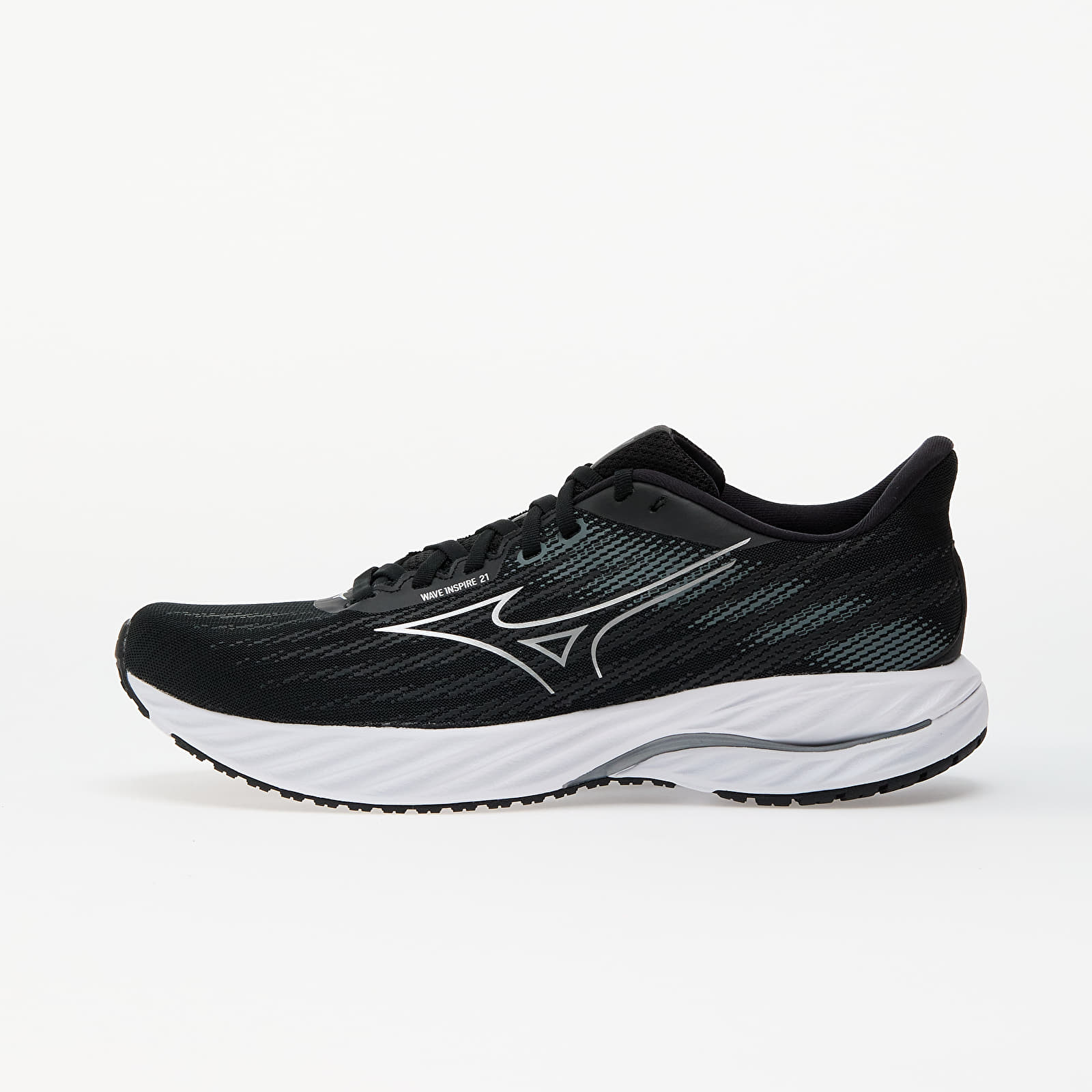Men's shoes Mizuno Wave Inspire 21 Black/ Silver/ Metallic Gray