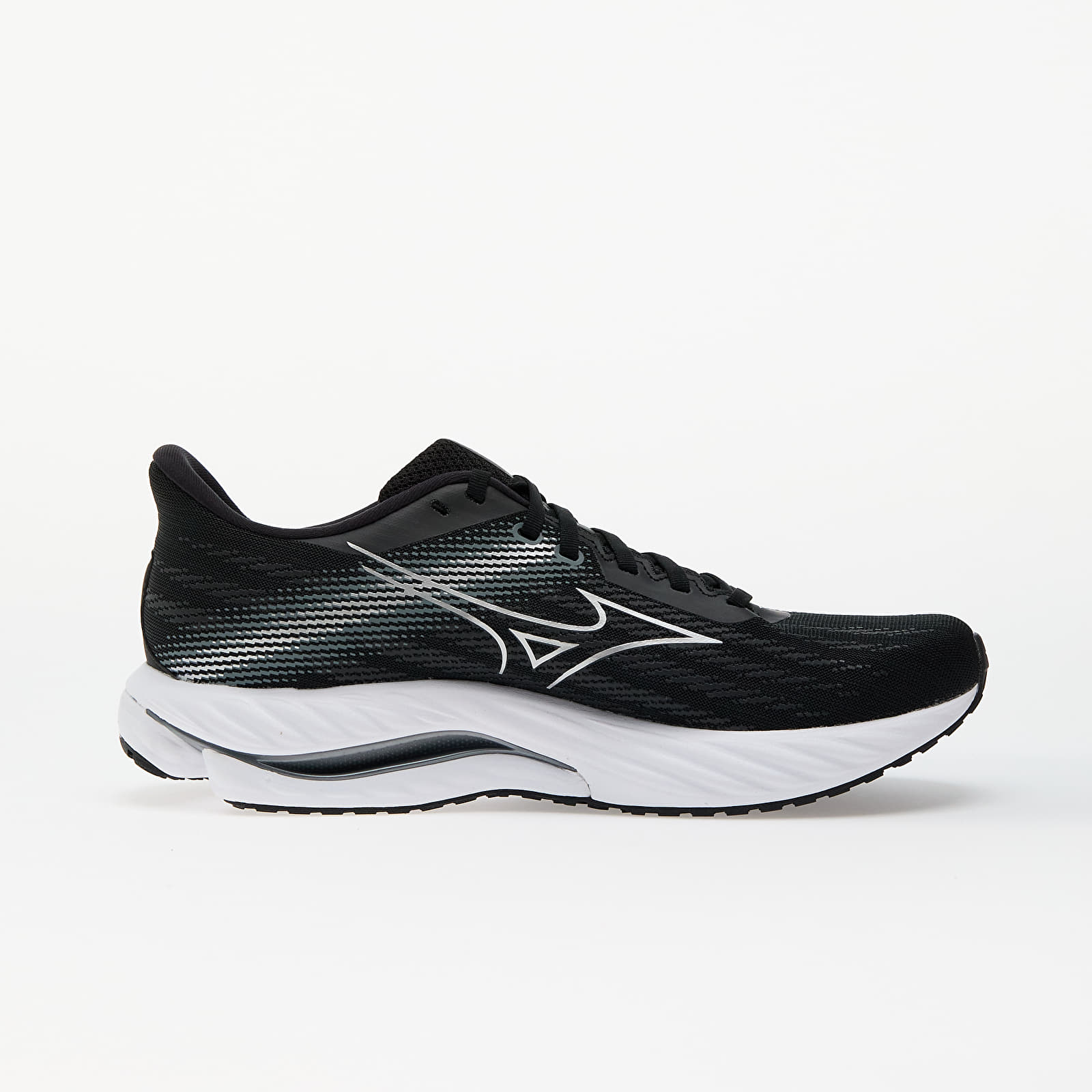Men's shoes Mizuno Wave Inspire 21 Black/ Silver/ Metallic Gray