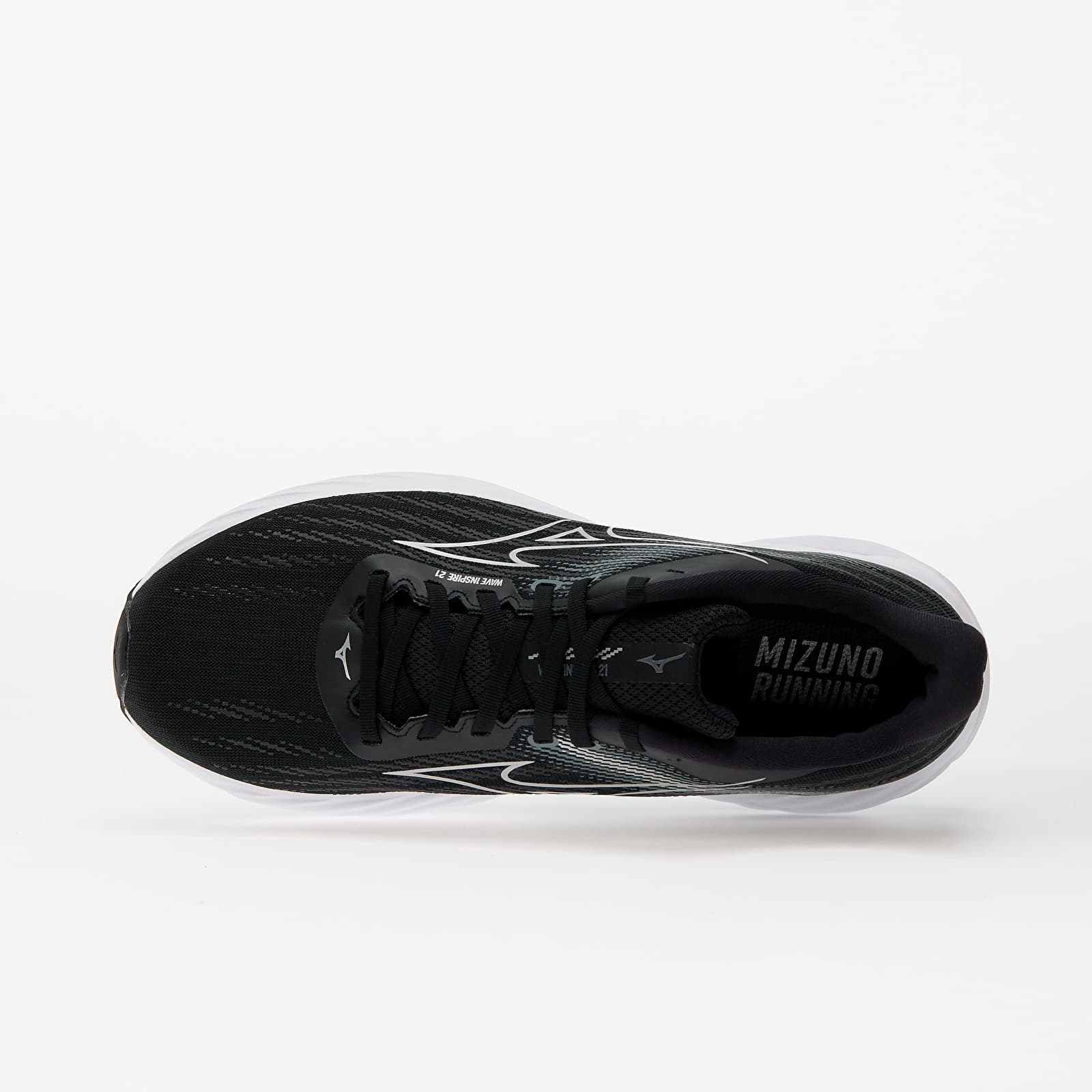 Men's shoes Mizuno Wave Inspire 21 Black/ Silver/ Metallic Gray