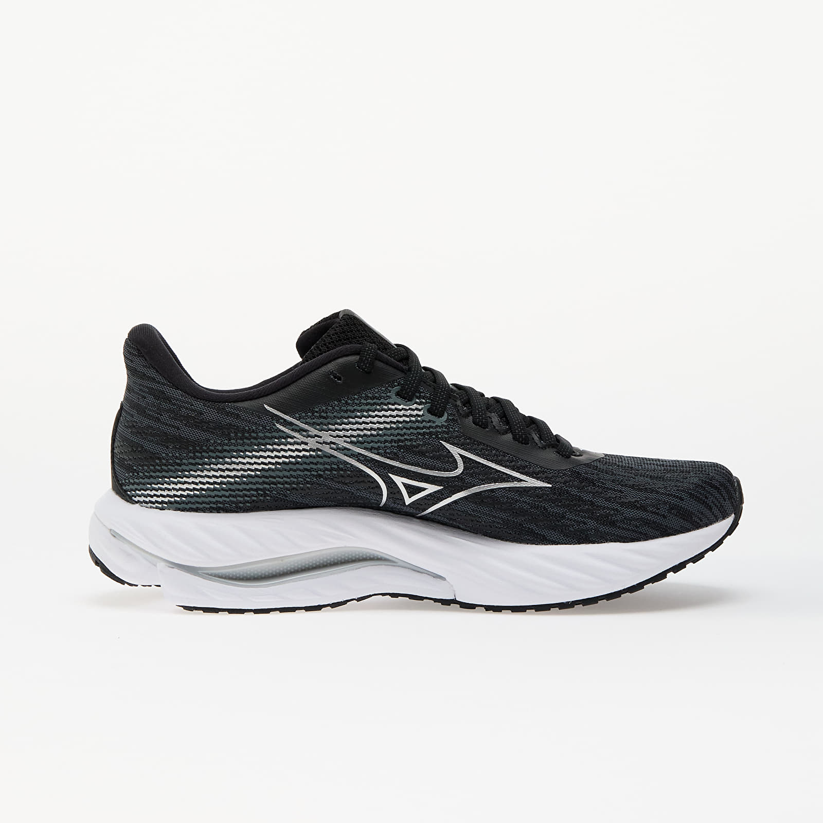 Women's shoes Mizuno Wave Inspire 21 Black/ Silver/ Metallic Gray