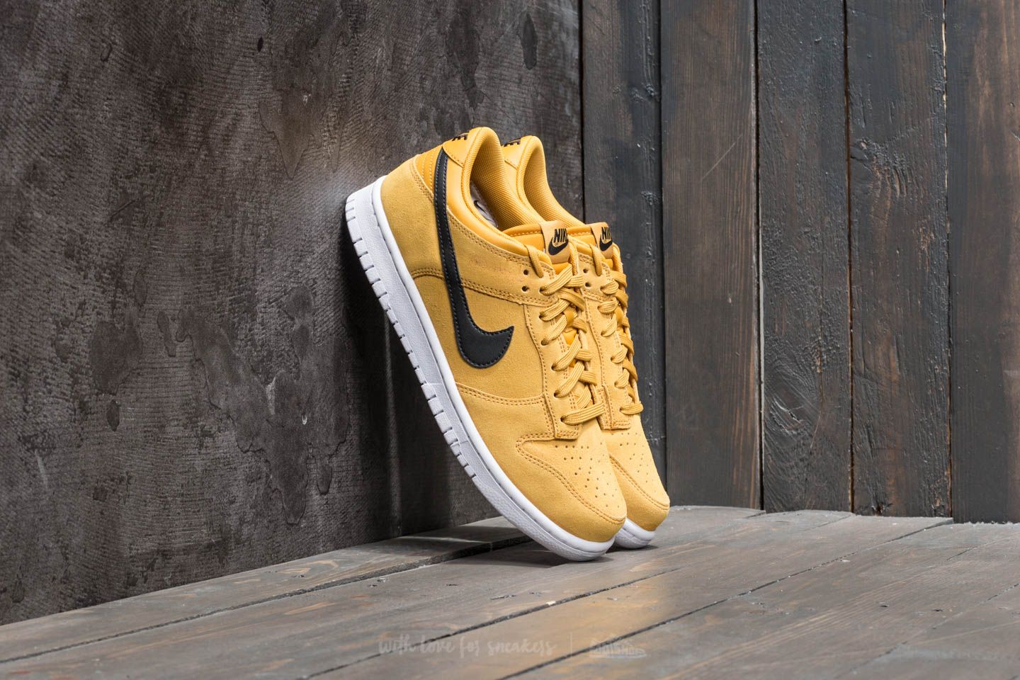 Yellow suede nikes cheap