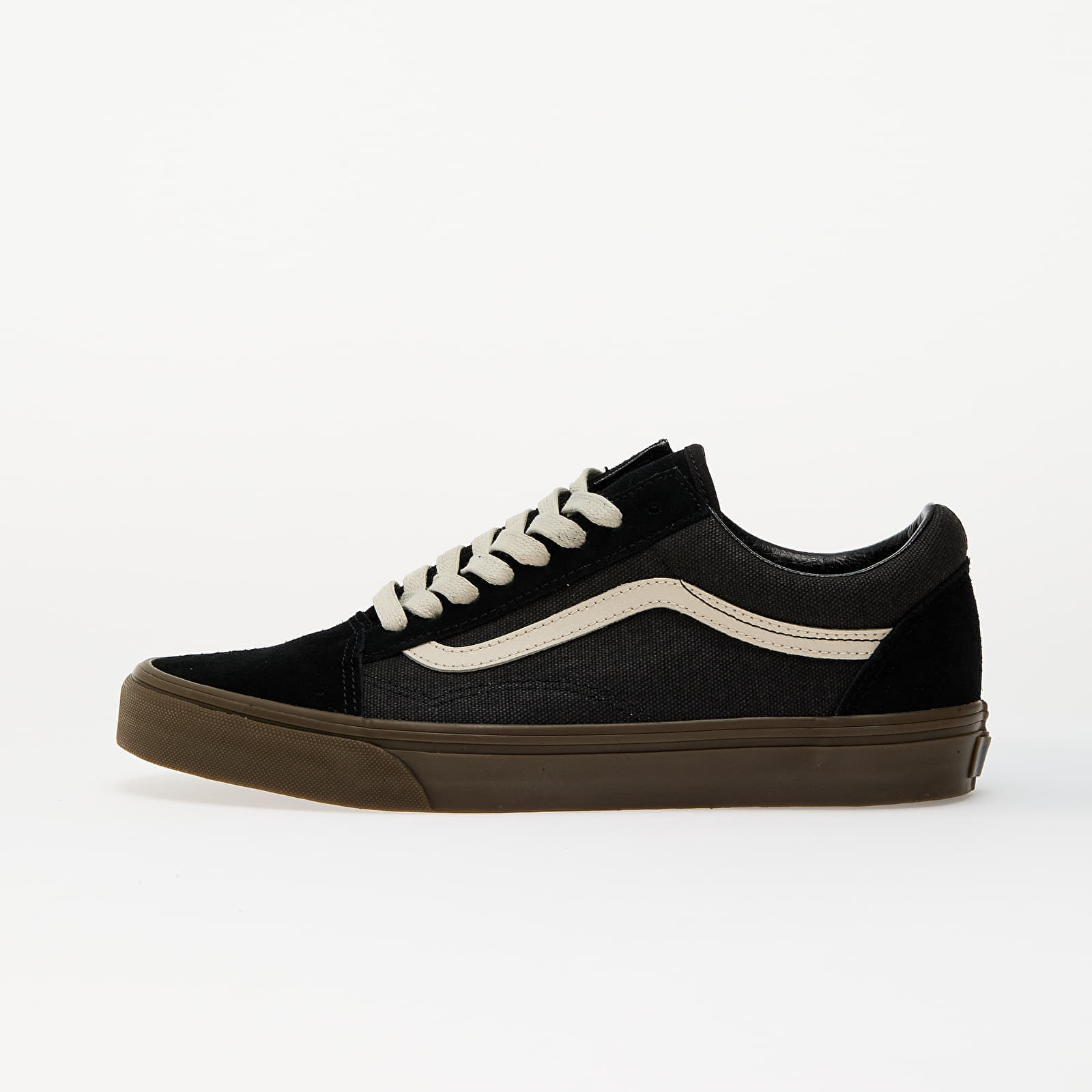 Levně Tenisky Vans Old Skool Heavy Canvas Black
