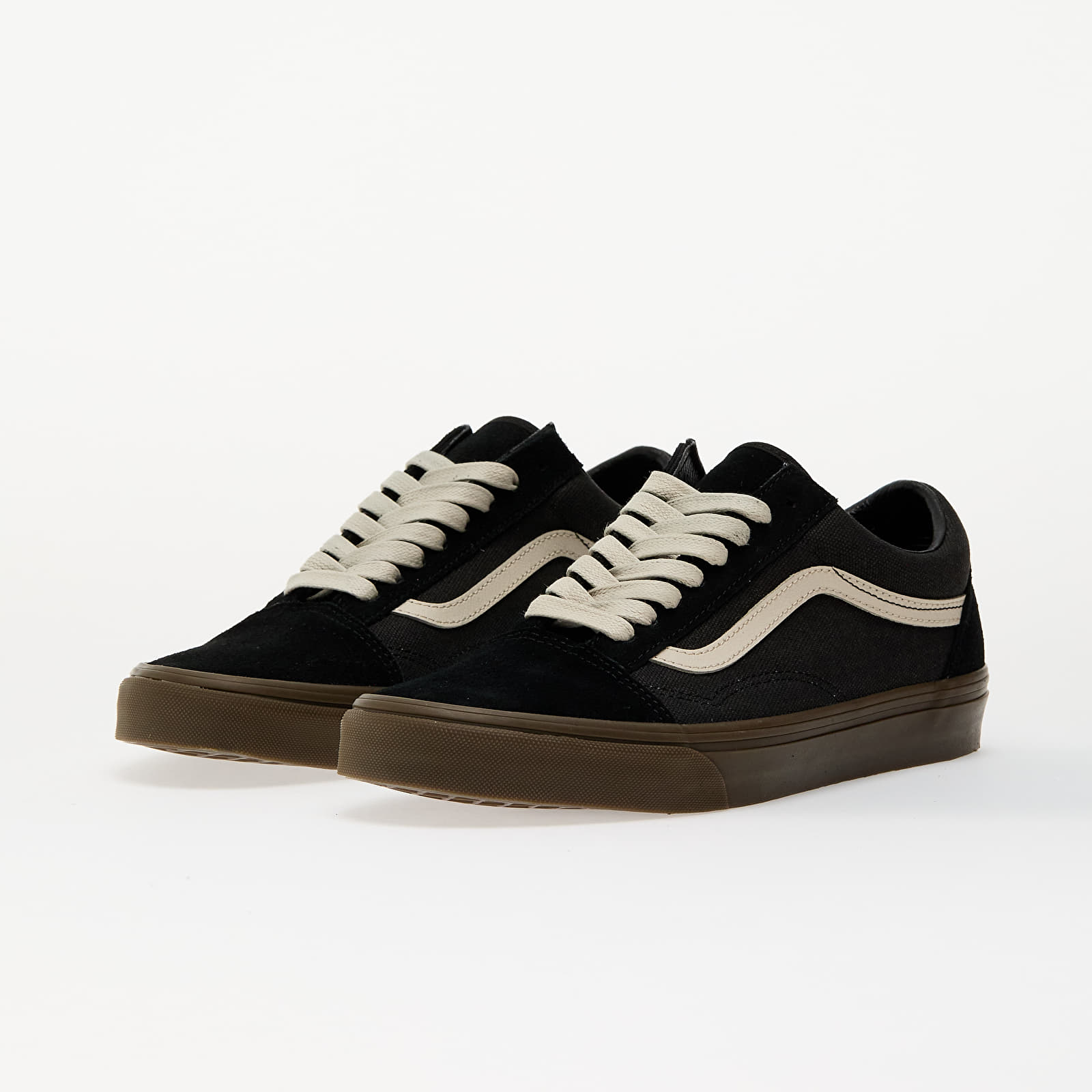 Herren Sneaker und Schuhe Vans Old Skool Heavy Canvas Black