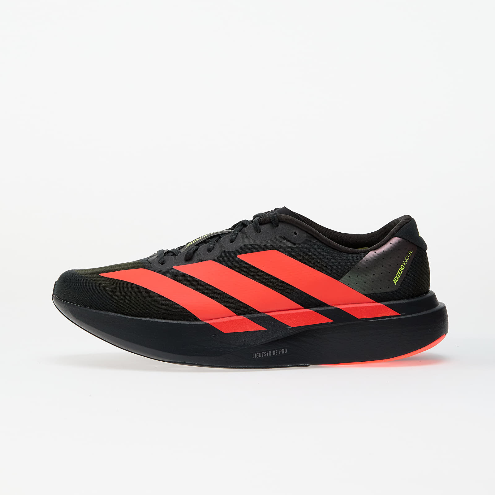 Men's shoes adidas Adizero Evo Sl M Carbon/ Lucid Red/ Solar Slime