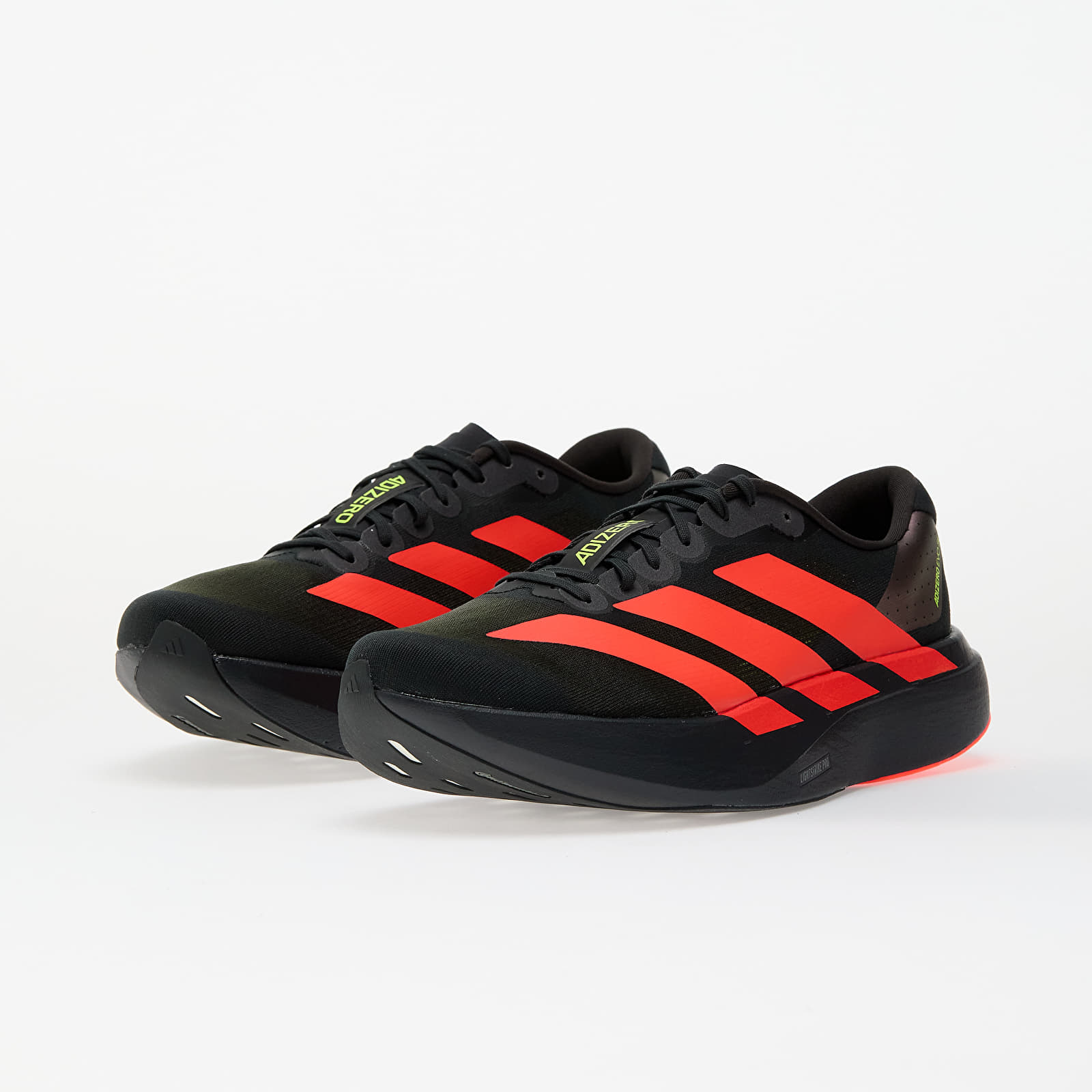 Men's shoes adidas Adizero Evo Sl M Carbon/ Lucid Red/ Solar Slime
