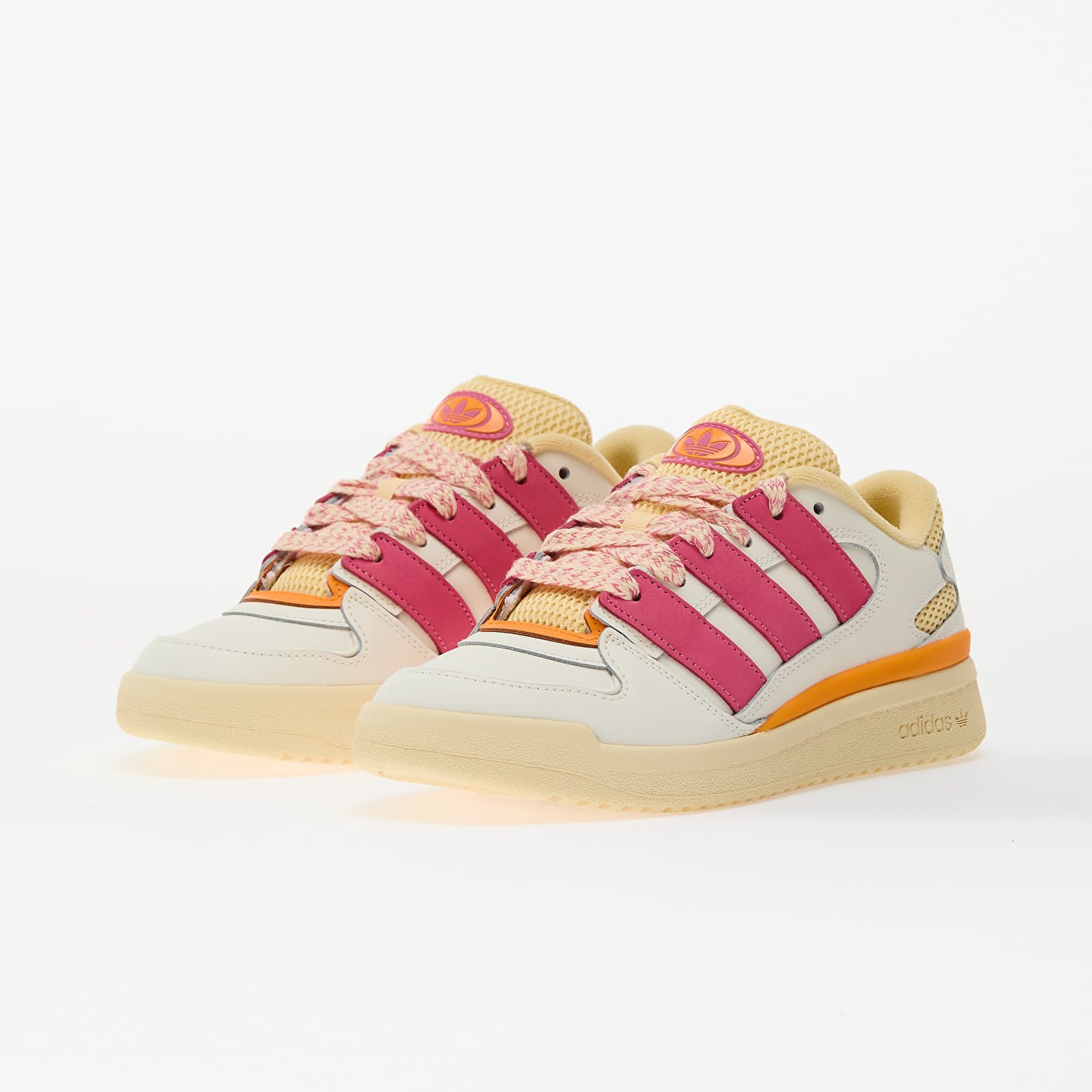 Női cipők adidas Forum2000 W Off White/ Pink Fuchsia/ Orange Tint