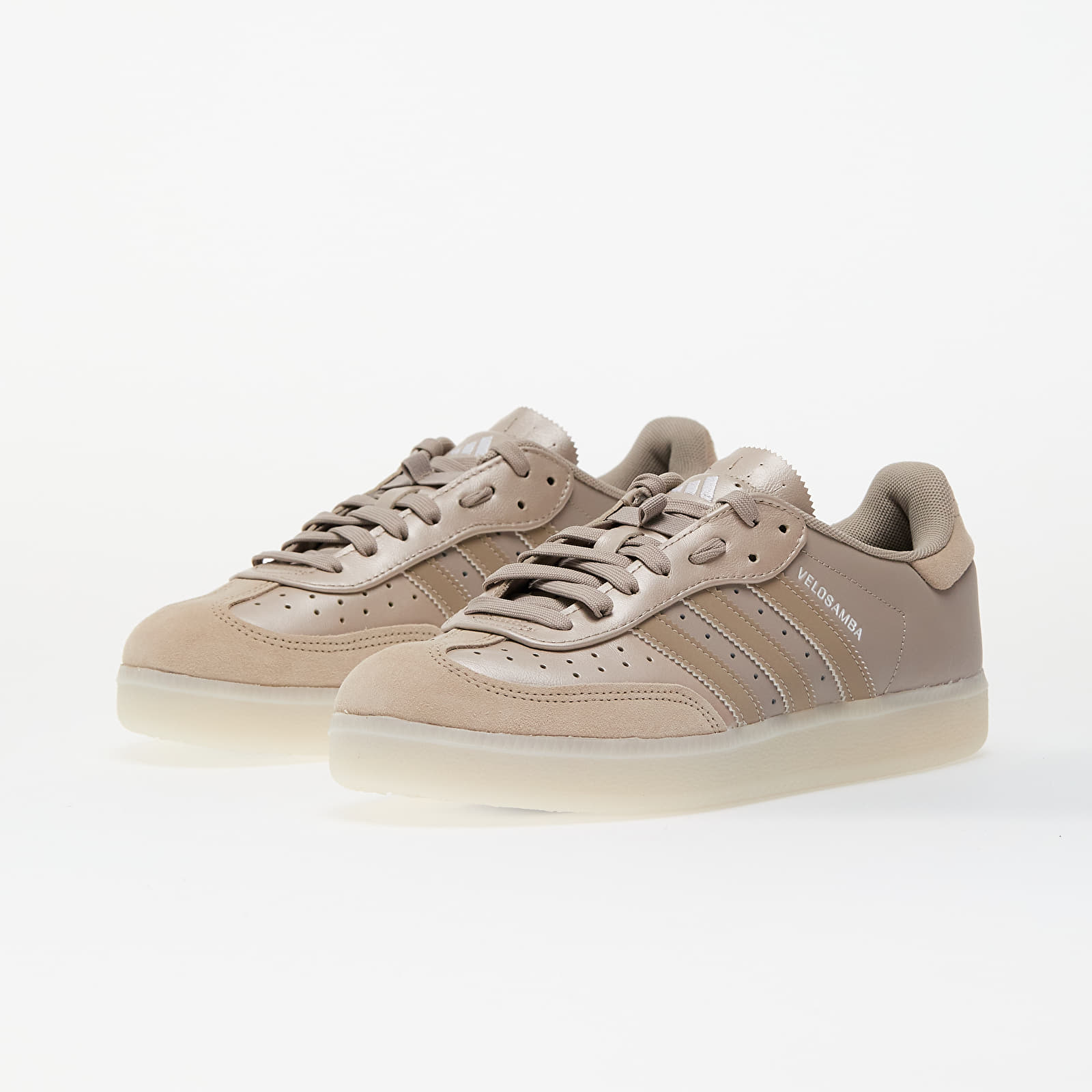 Pánské tenisky a boty adidas Velosamba Leather Champagne Met./ Champagne Met./ Ftw White