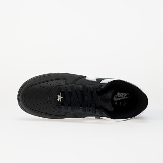 black low top air force 1s