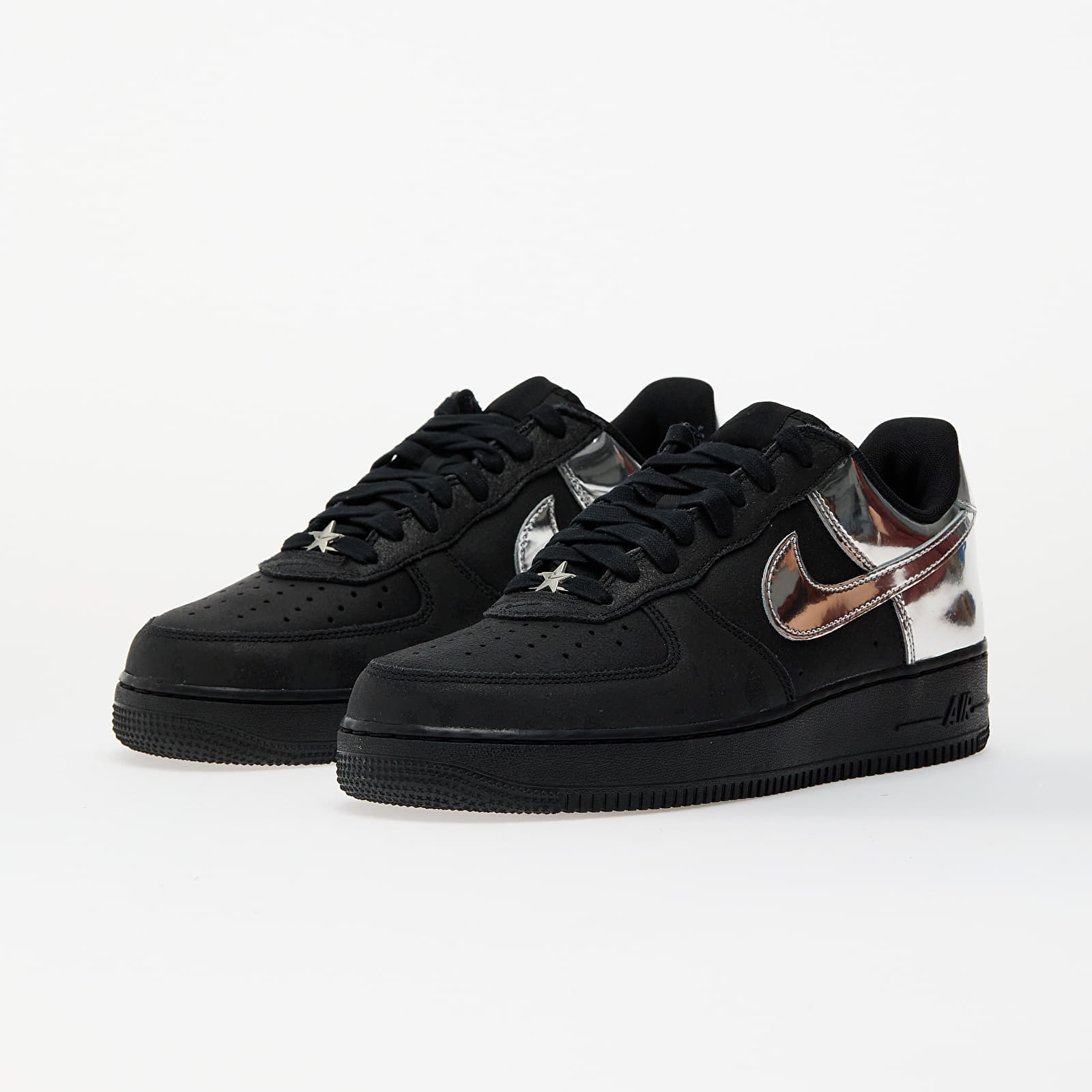 Boty Nike Air Force 1 Low Retro Black/ Chrome/ Black