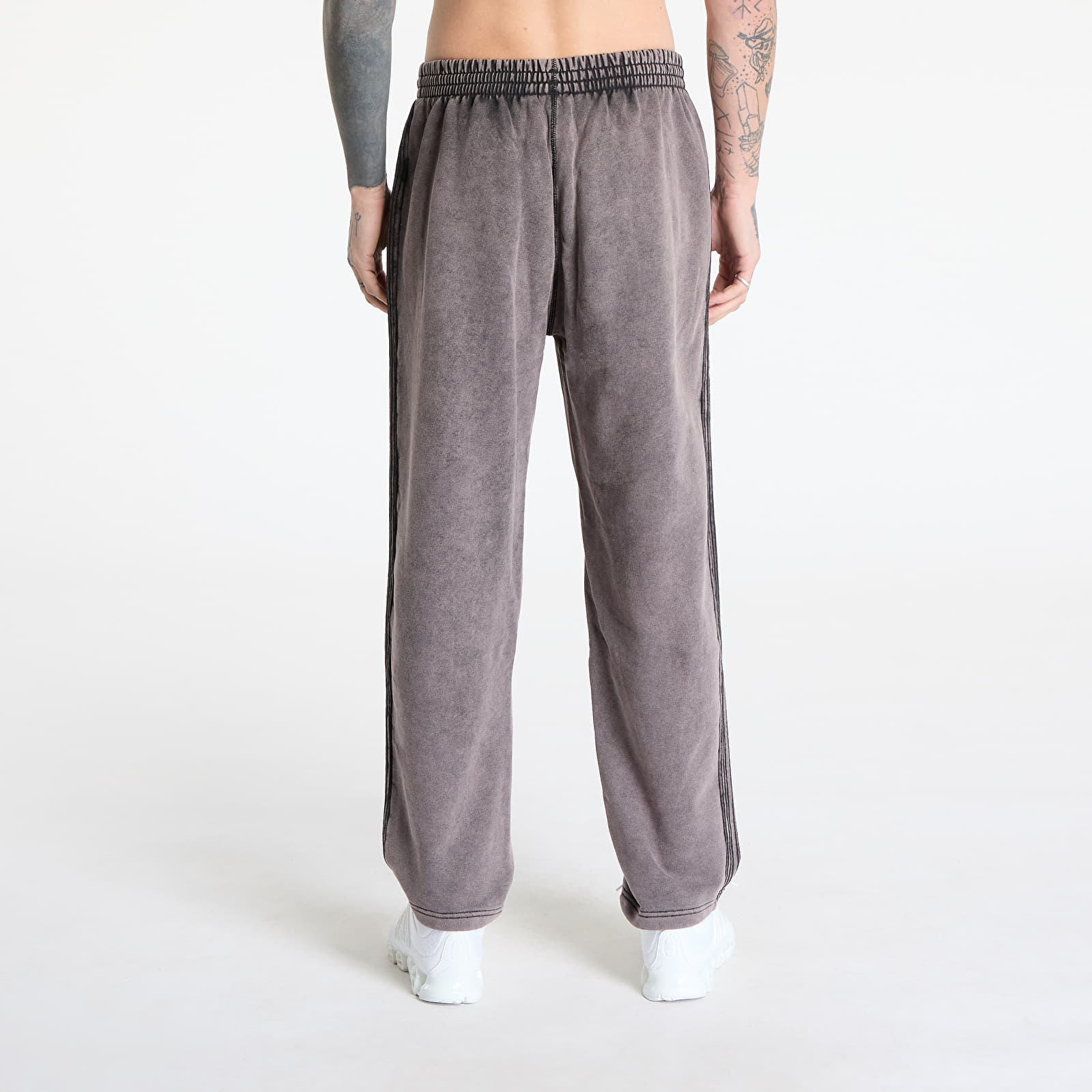 Pantaloni tuta uomo adidas Premium Essentials Retro Washed Open Hem Pants Black