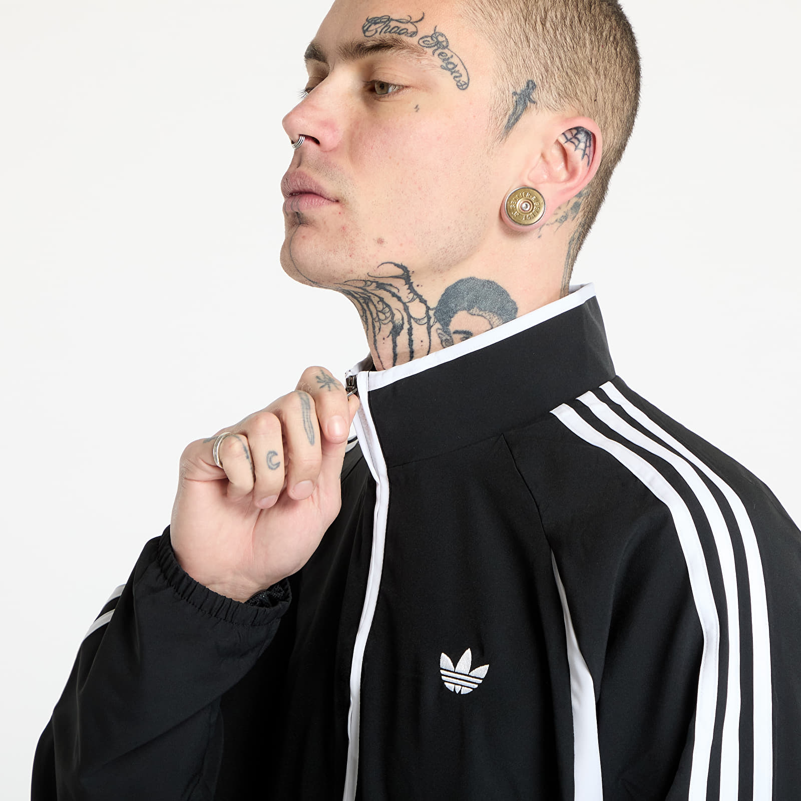 Takit adidas Adicolor Teamgeist Track Top Black/ White
