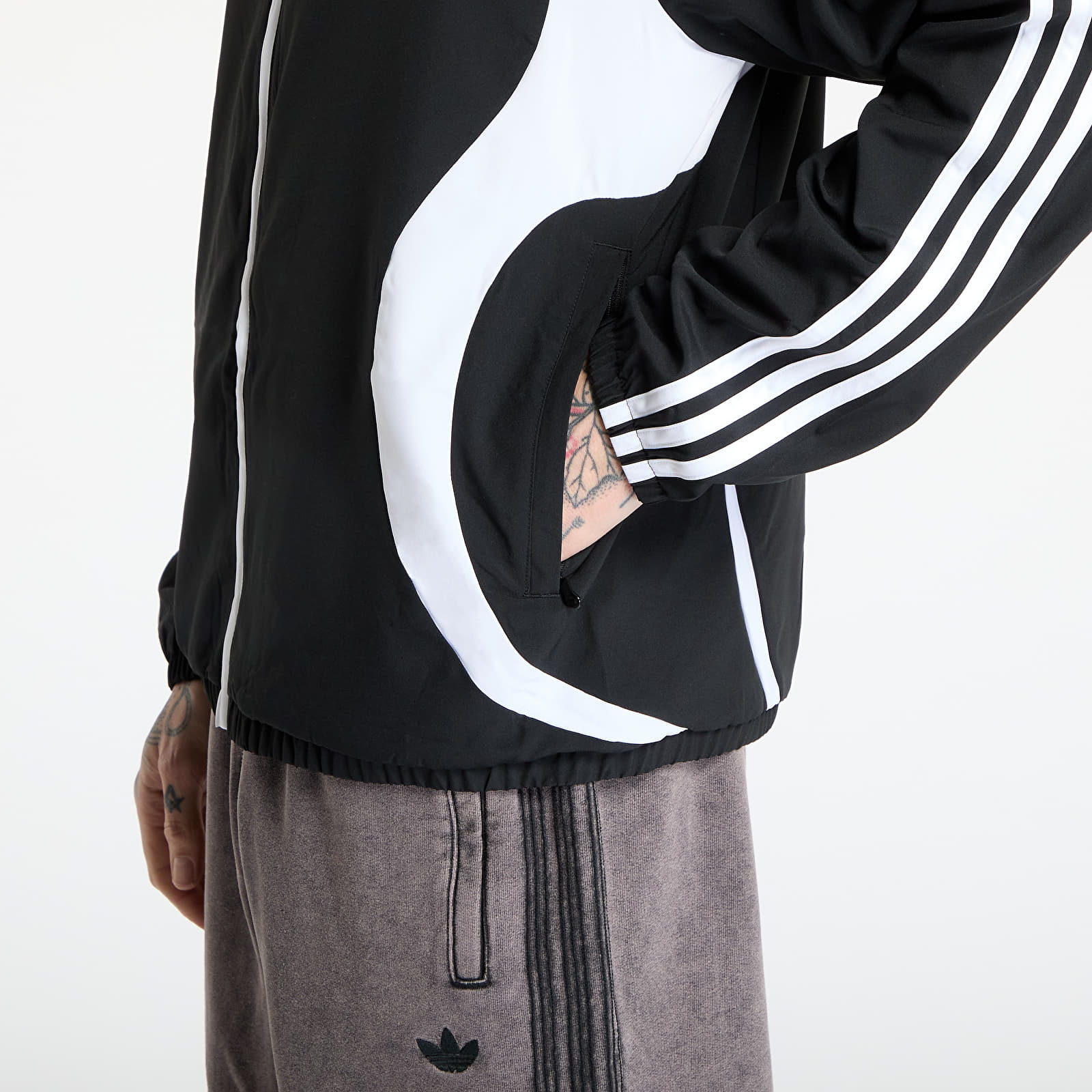 Takit adidas Adicolor Teamgeist Track Top Black/ White