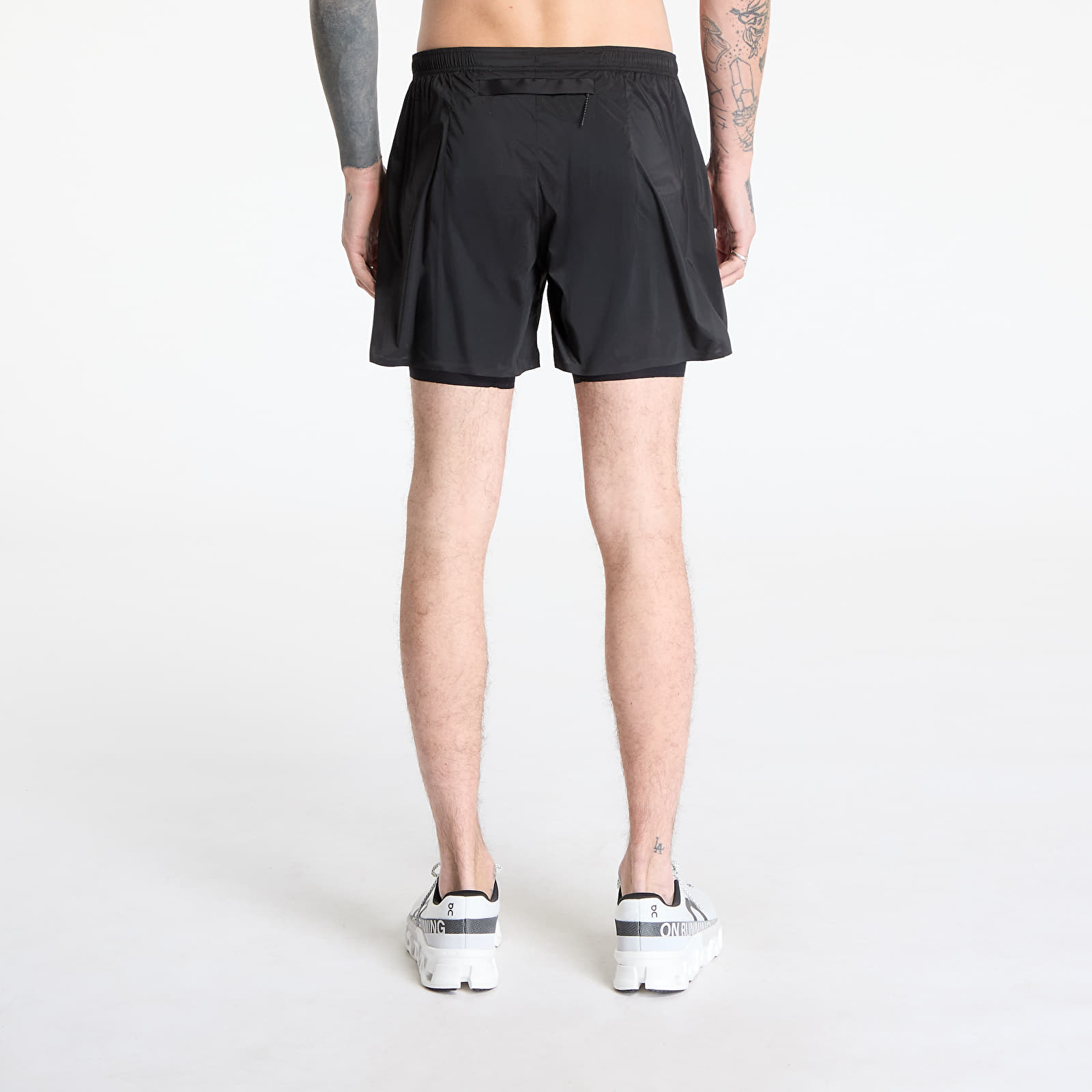 Šortky Satisfy TechSilk 5 Shorts Black
