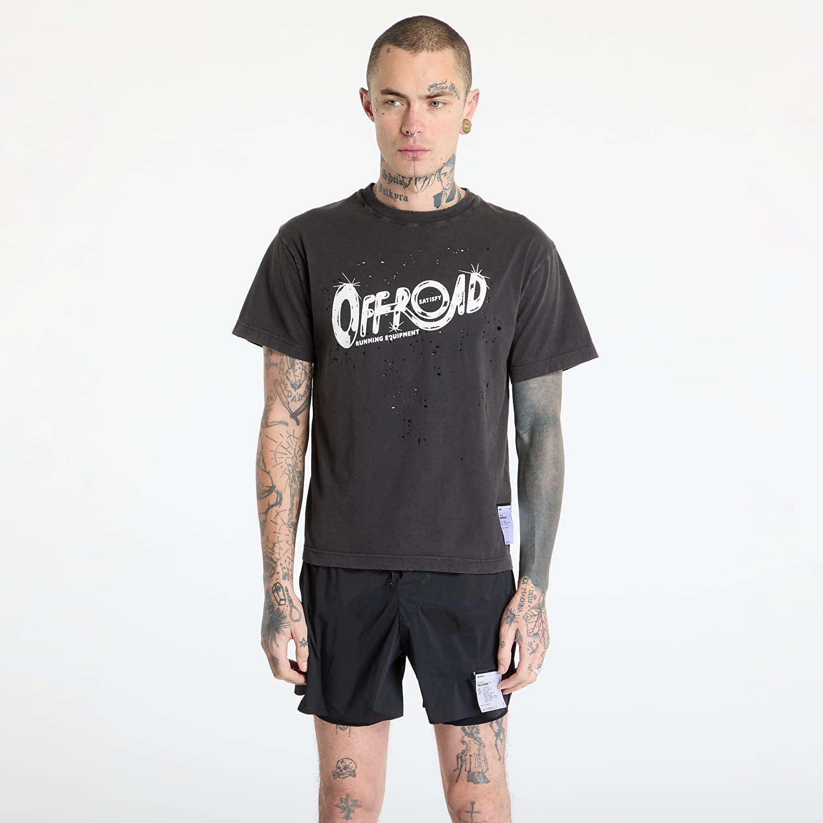 T-shirts Satisfy MothTech T-Shirt UNISEX Aged Black