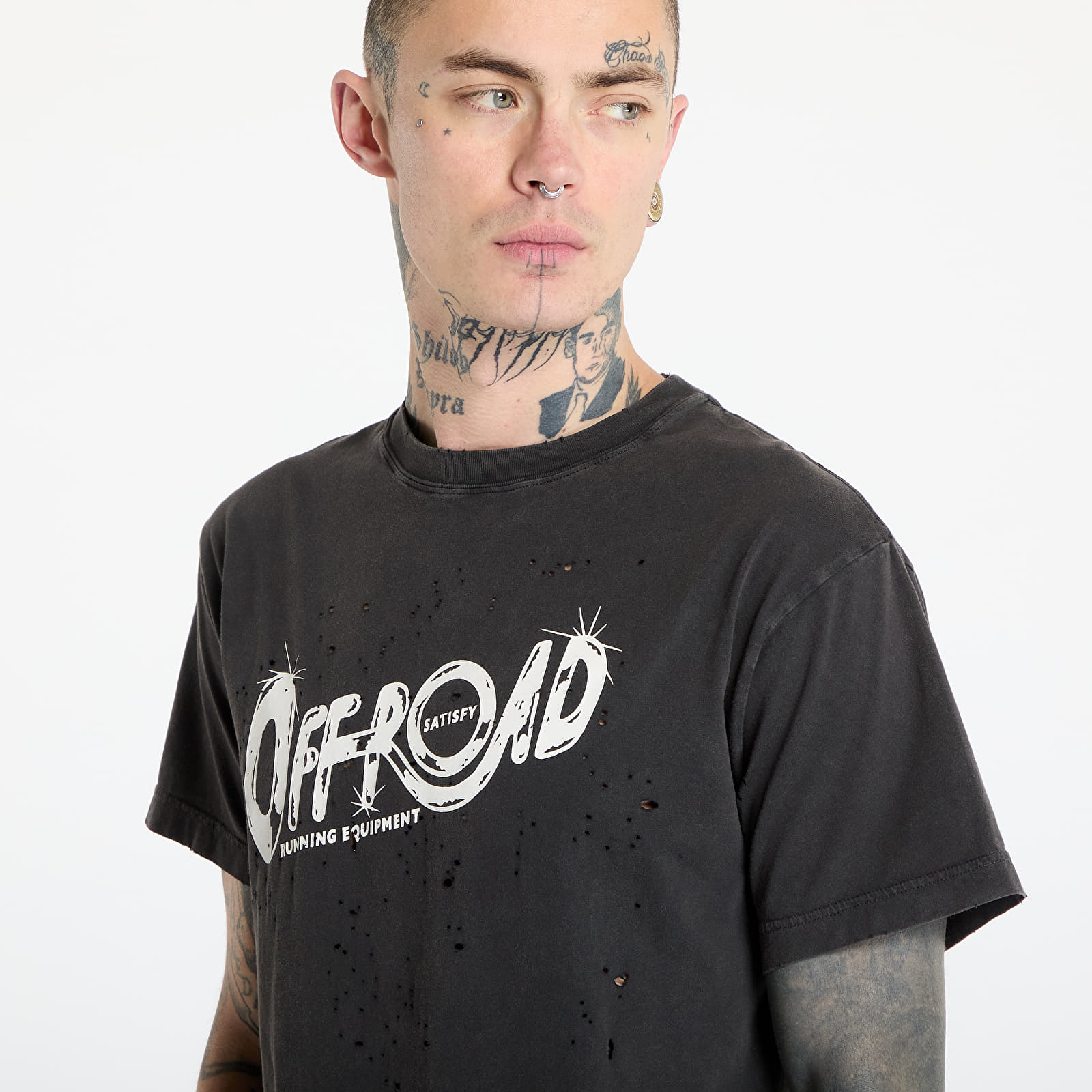 T-shirts Satisfy MothTech T-Shirt UNISEX Aged Black