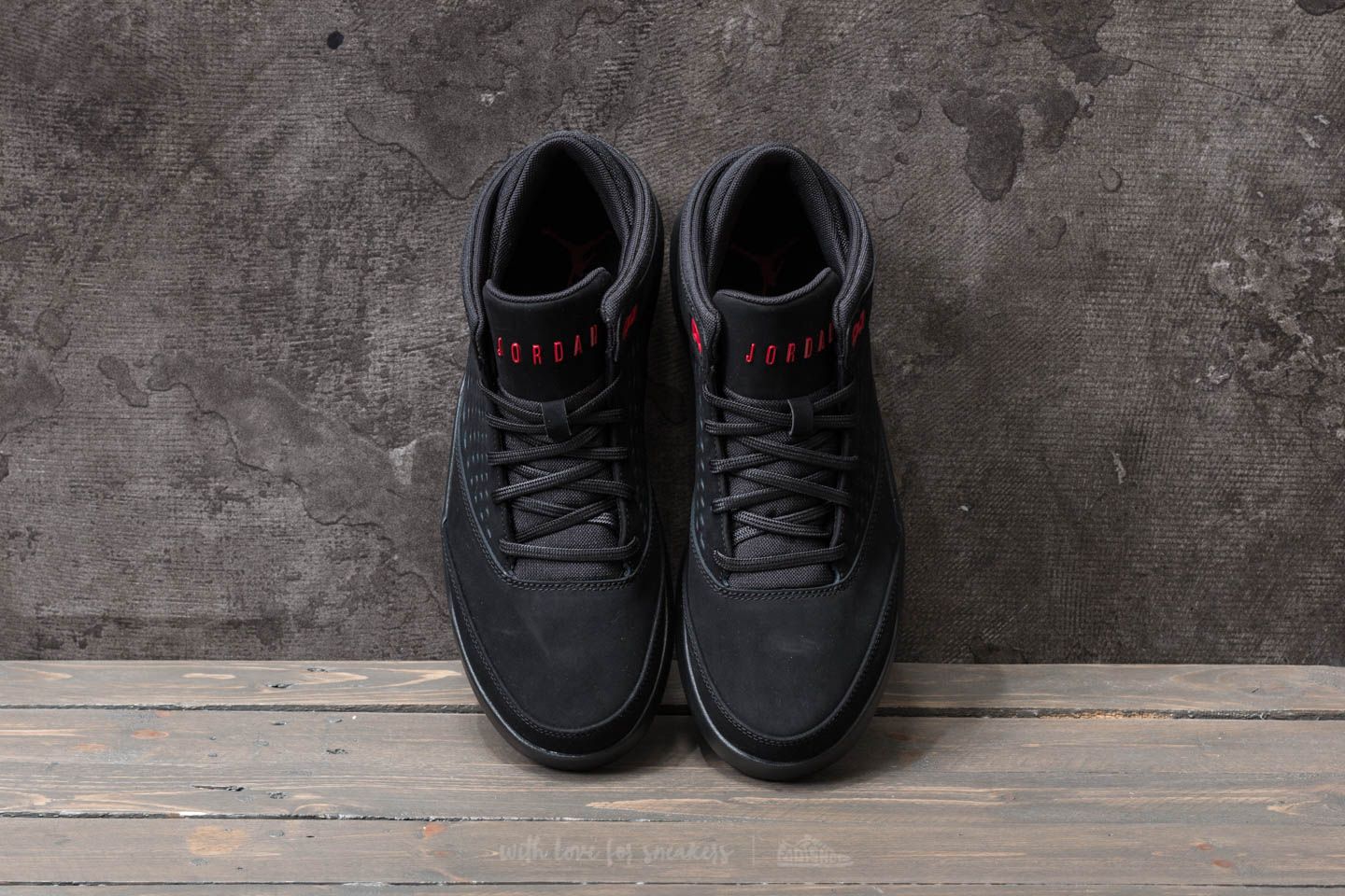 Men's shoes Jordan Flight Origin 4 Black/ Gym Red