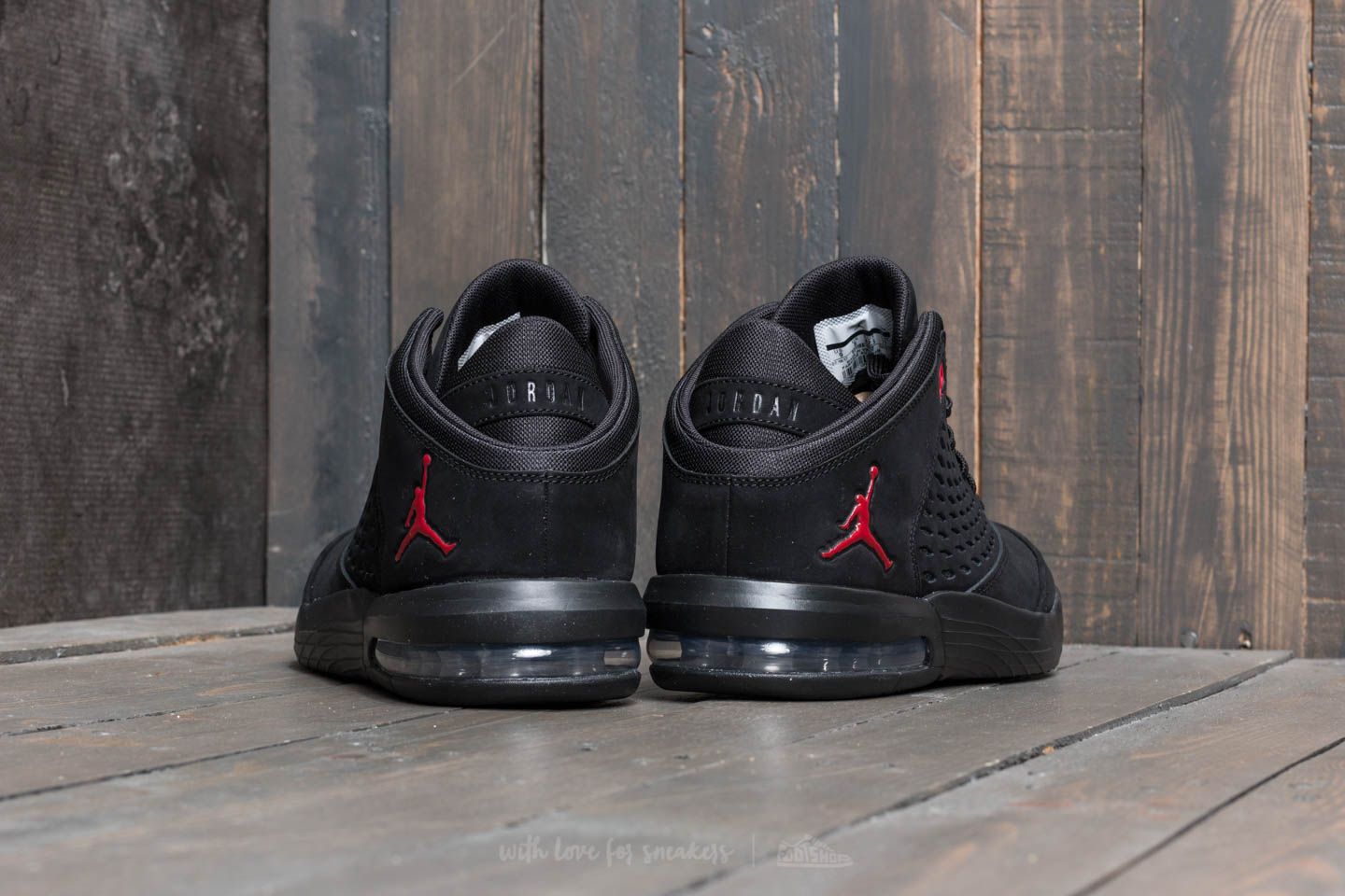 Men's shoes Jordan Flight Origin 4 Black/ Gym Red