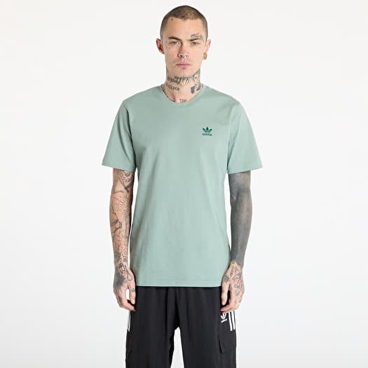 Póló adidas Trefoil Essentials T-Shirt Silver Green