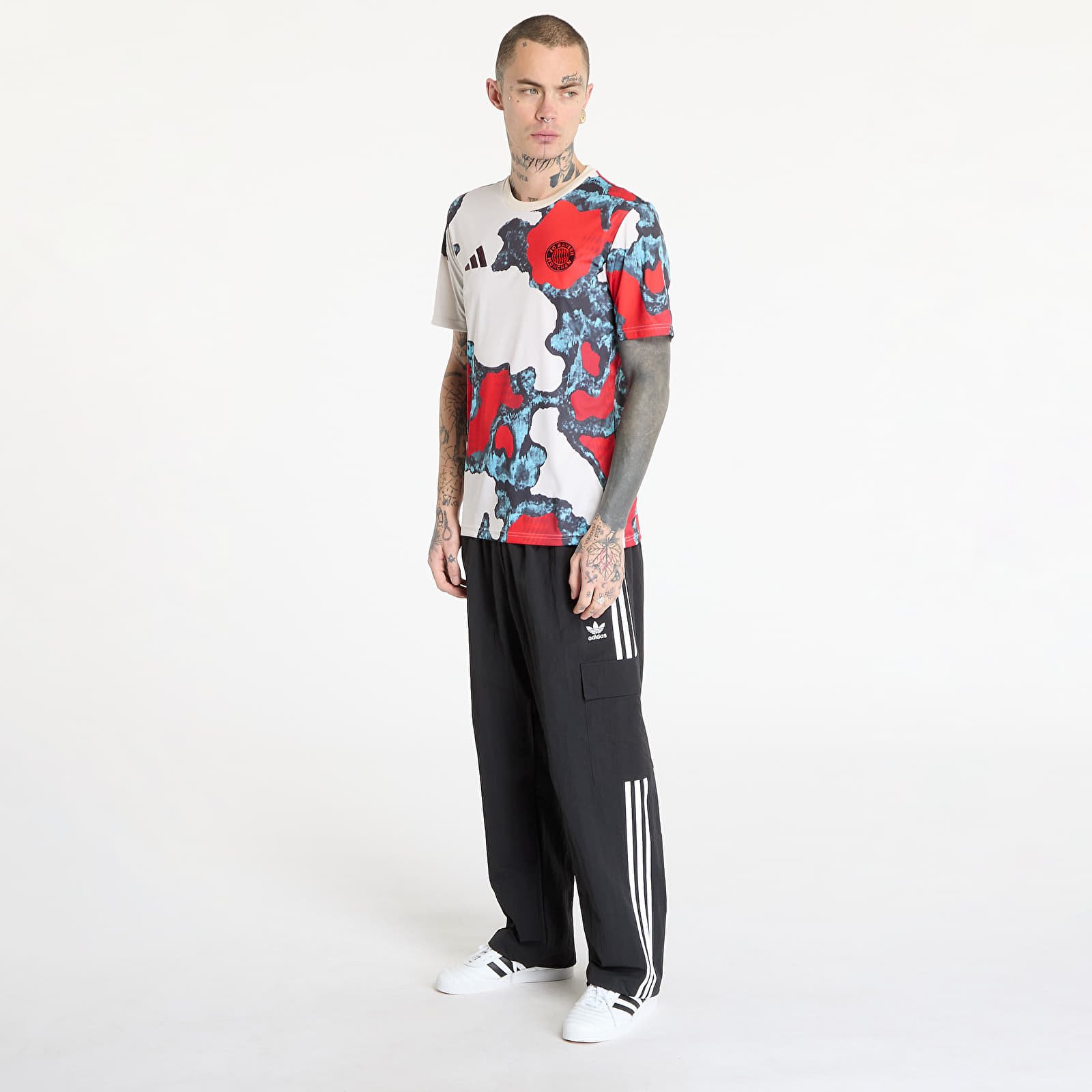 Trikók adidas Fc Bayern 2024/2025 Pre-Match Shirt Red/ Team Power Red 2/ Light Aqua/ Linen