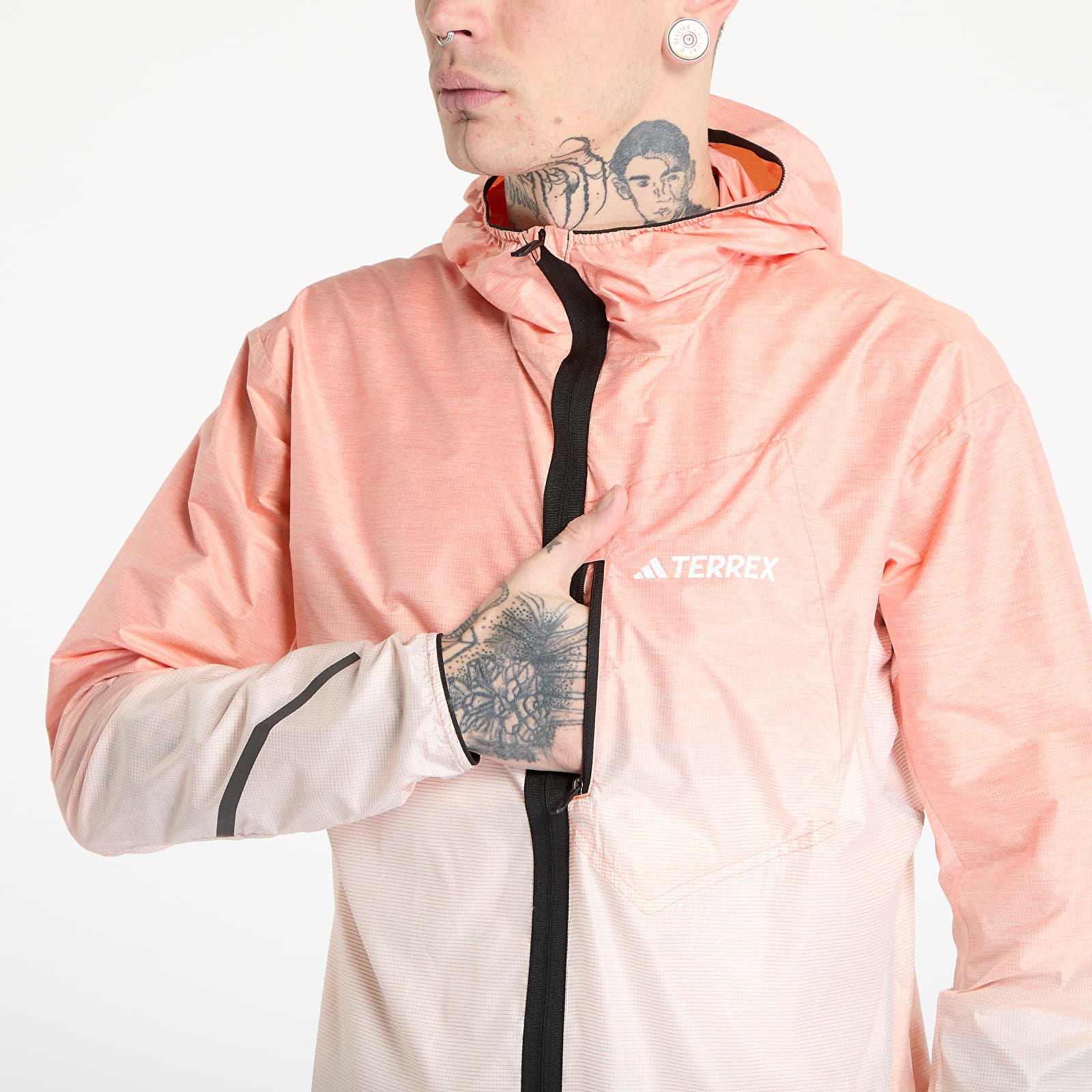 Übergangsjacken adidas Terrex Xperior Light Windweave Jacket Semi Impact Orange