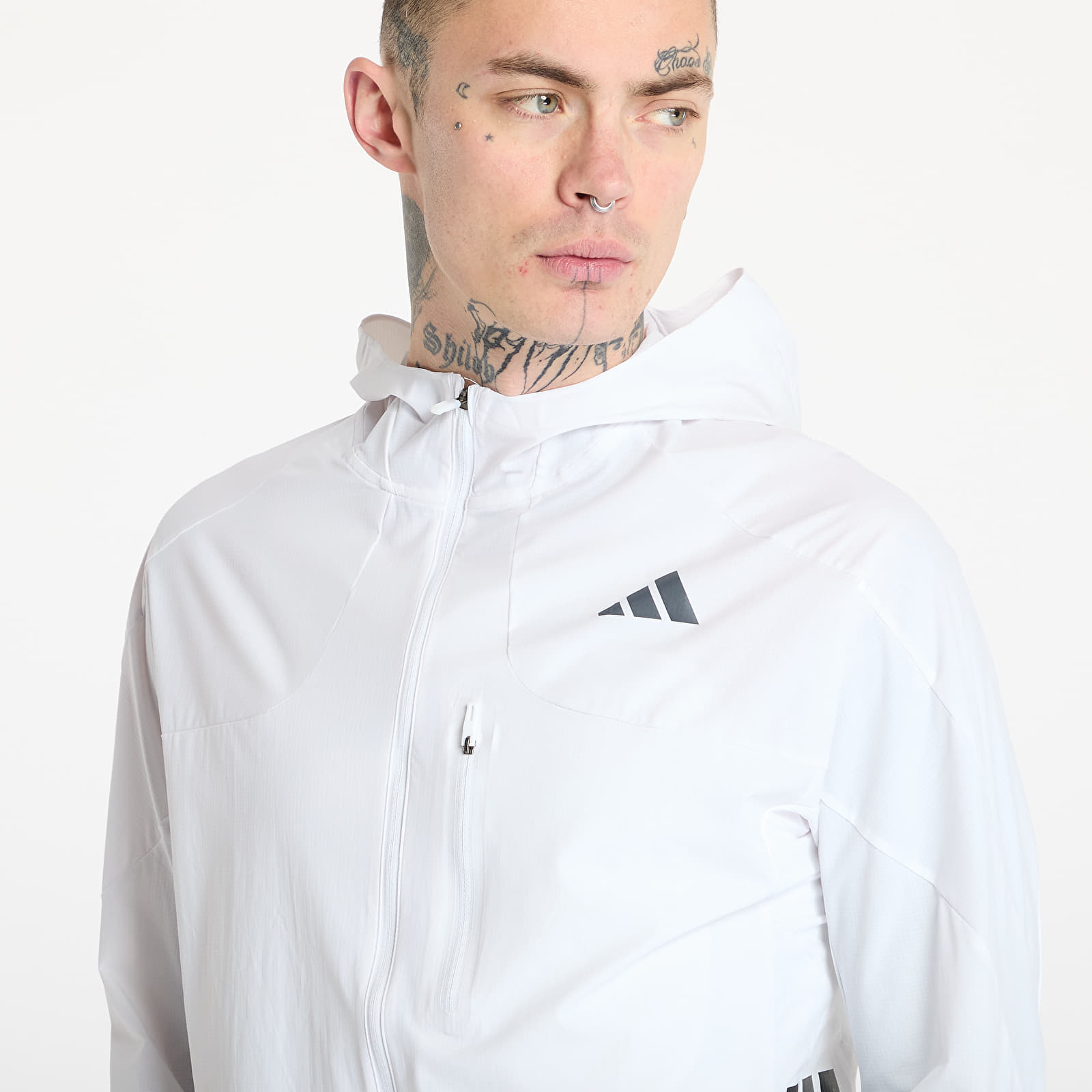 Übergangsjacken adidas Adizero Running Jacket White/ White/ White