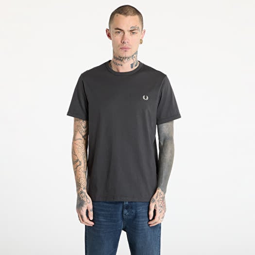 T-paita FRED PERRY Ringer T-Shirt Anchor Grey