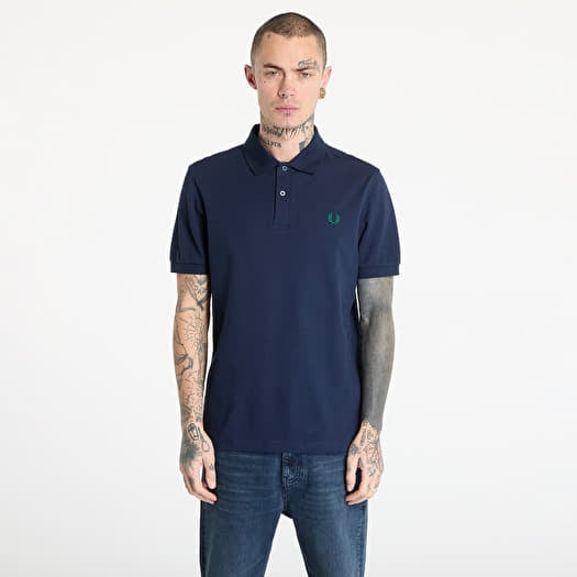 T-shirt FRED PERRY The Fred Perry Shirt Dark Carbon/ Label Green