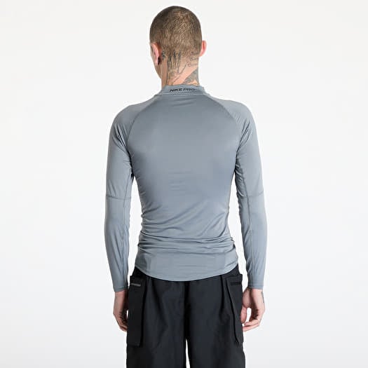 T-shirts Nike Pro Men's Dri-FIT Fitness Mock-Neck Long