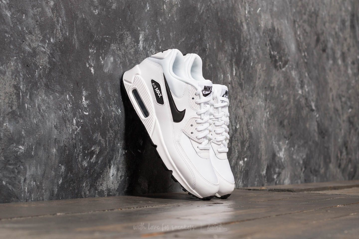 Zapatillas mujer Nike Wmns Air Max 90 White Black Footshop