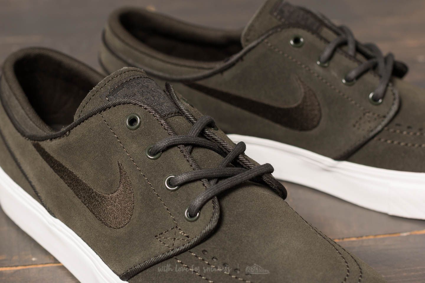 Sneaker und Schuhe für Kinder Nike Stefan Janoski (GS) Sequoia/ Sequoia/ Neutral Olive