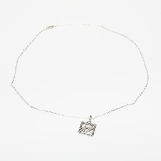 Twojeys Square Icon Necklace Silver